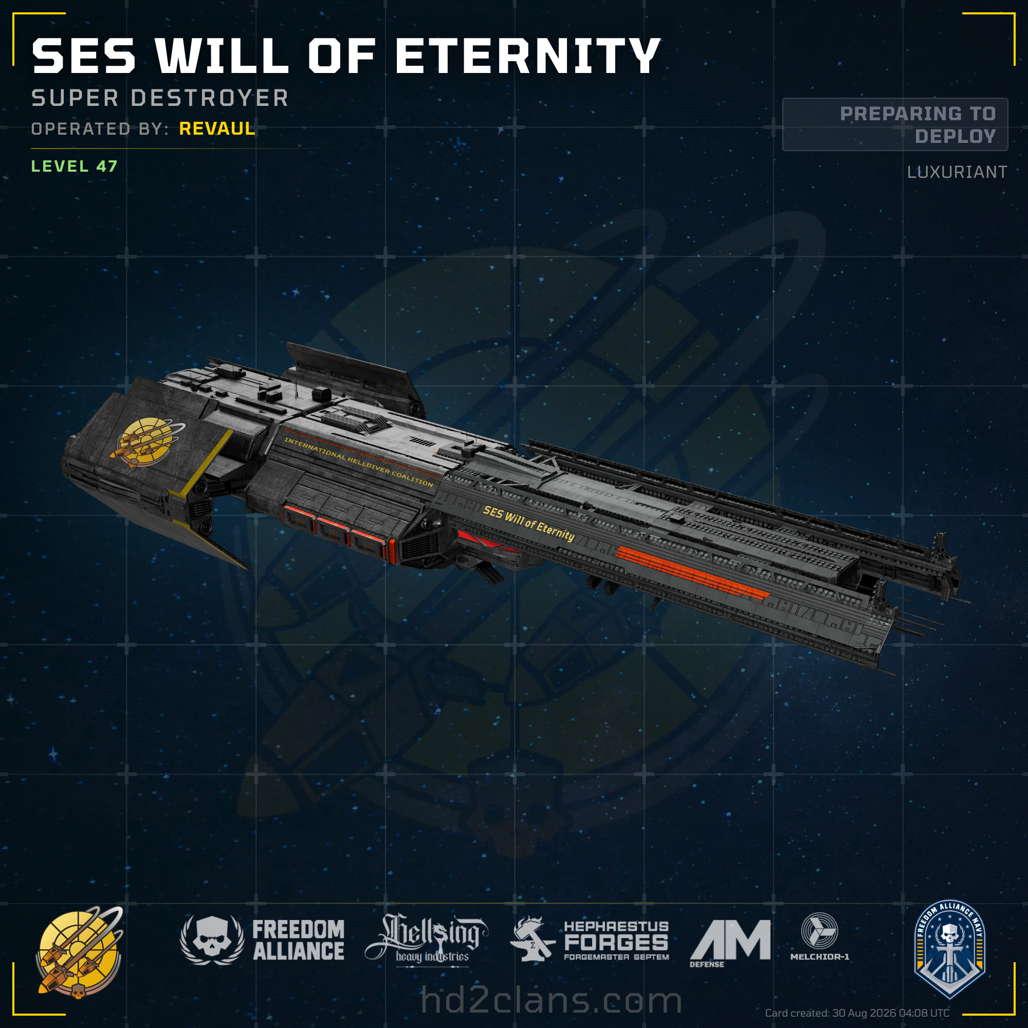 SES Will of Eternity