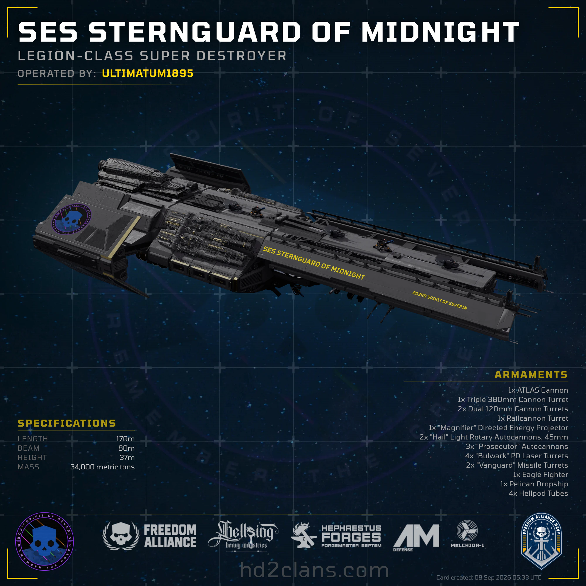 SES Sternguard of Midnight