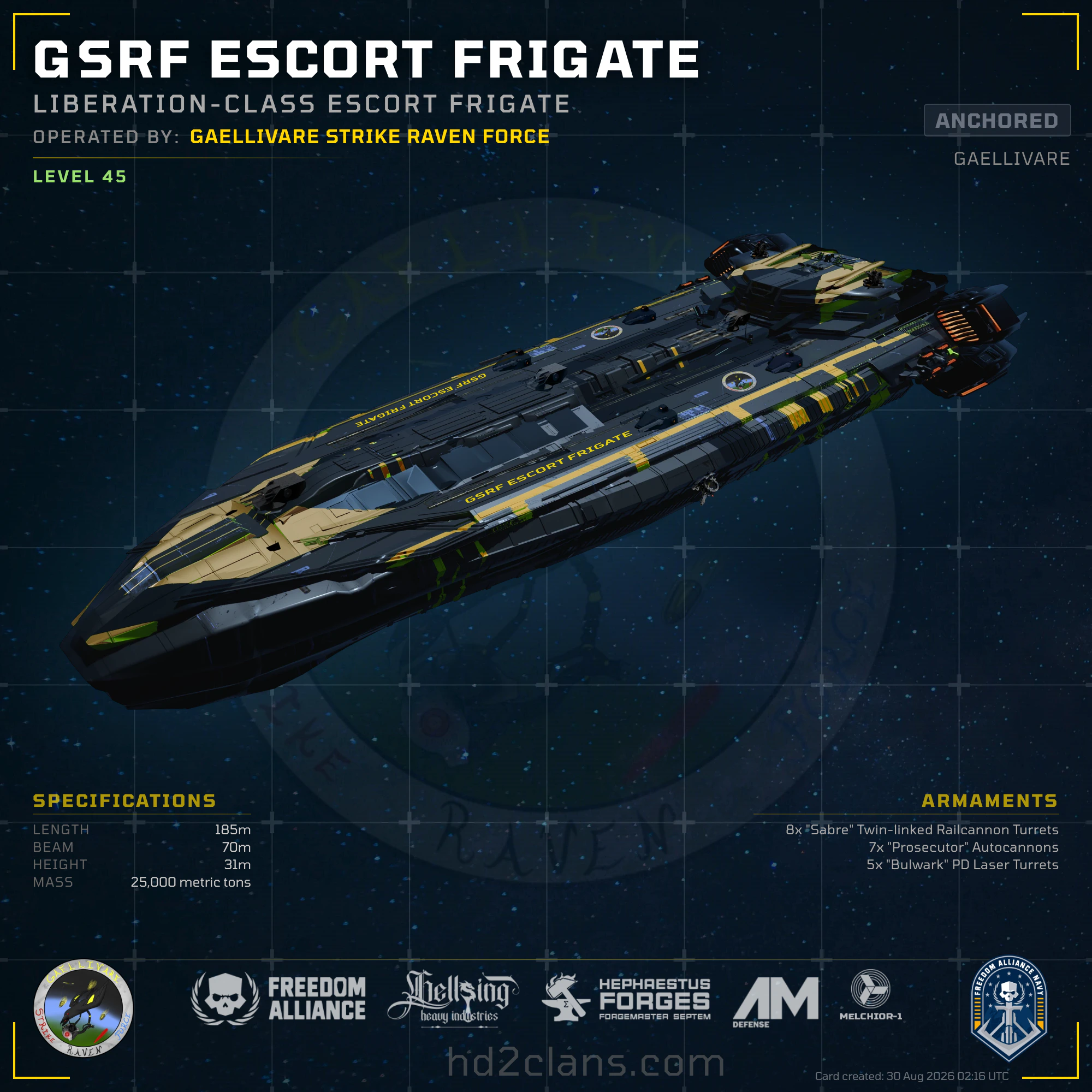 GSRF Escort Frigate