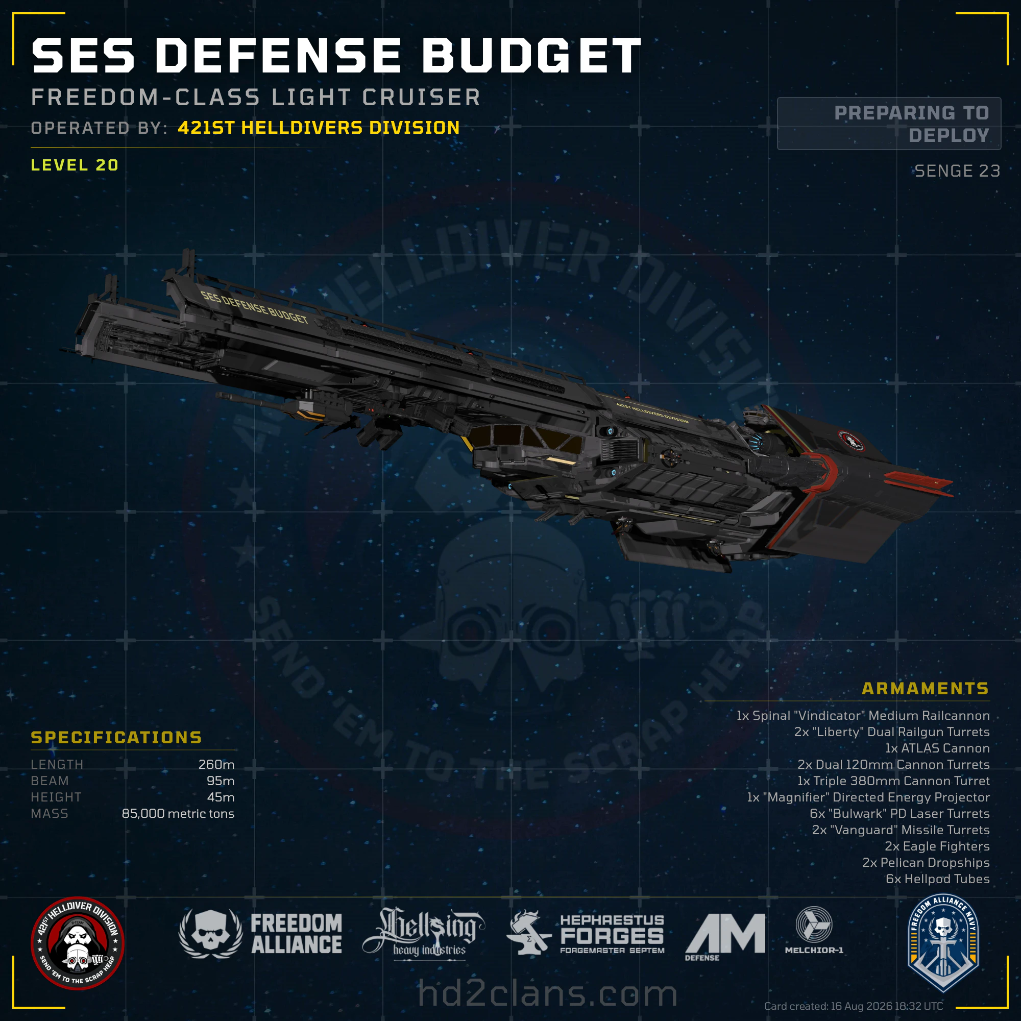 SES  Defense Budget