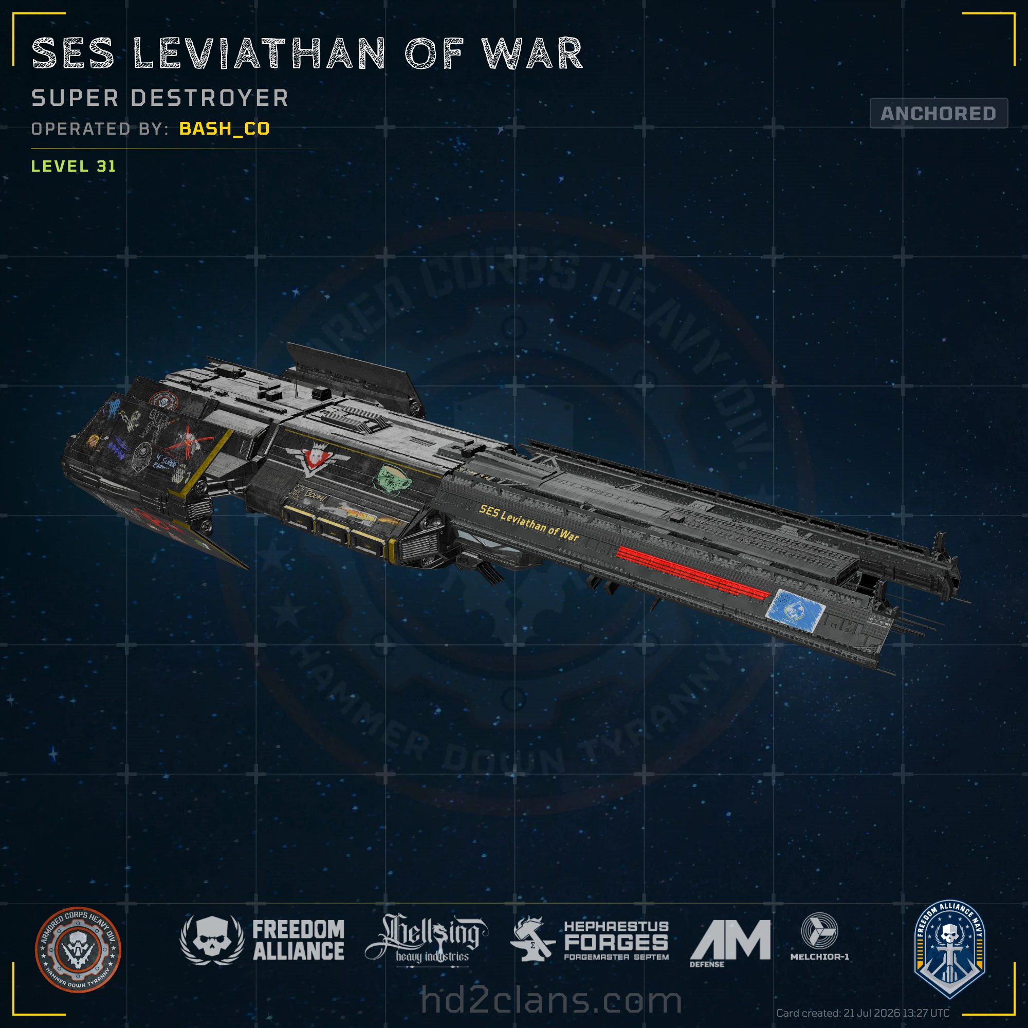 SES Leviathan of War