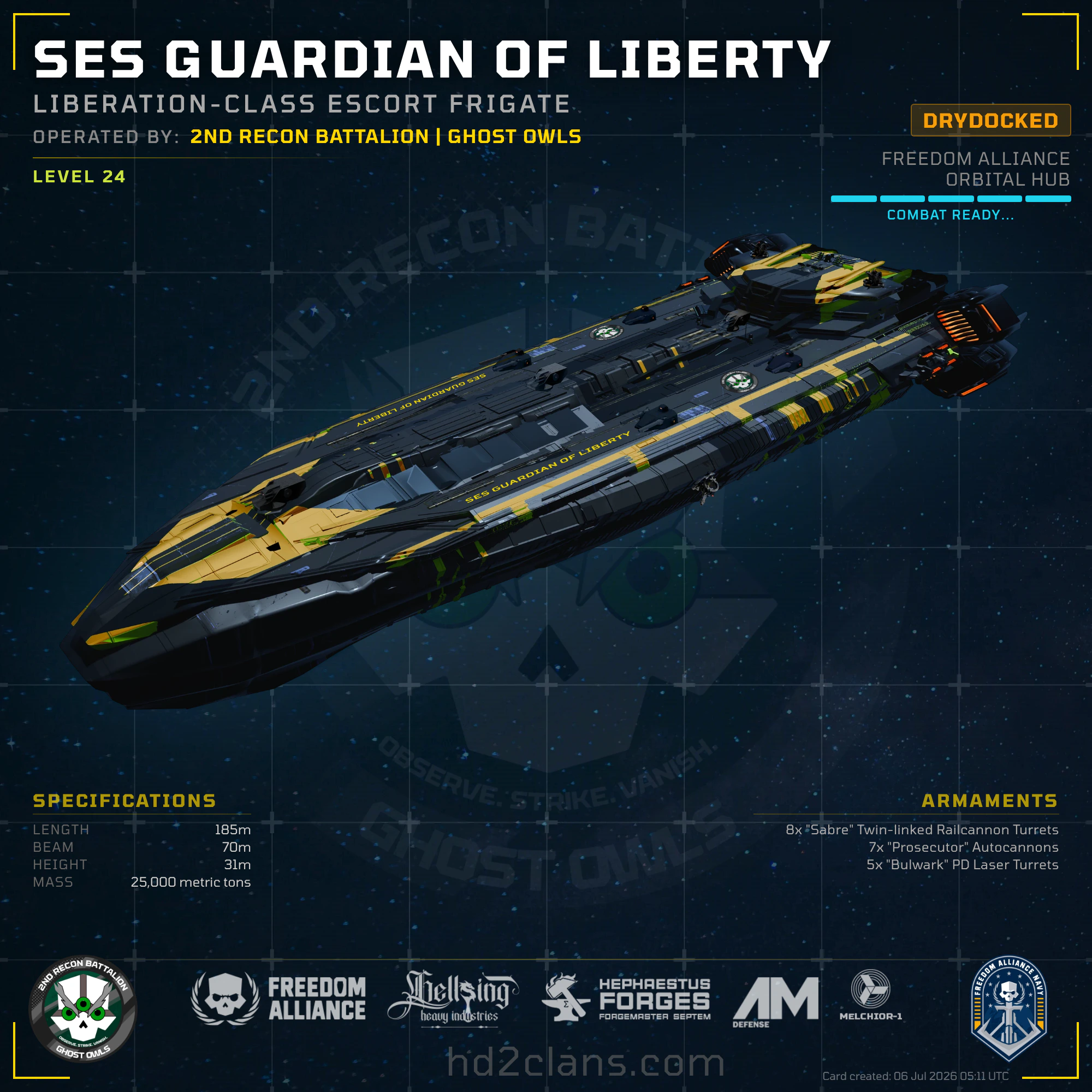 SES Guardian of Liberty