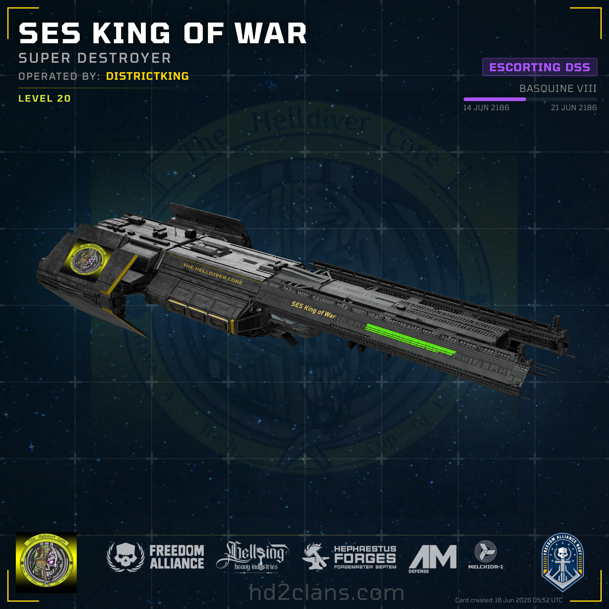 SES King of War