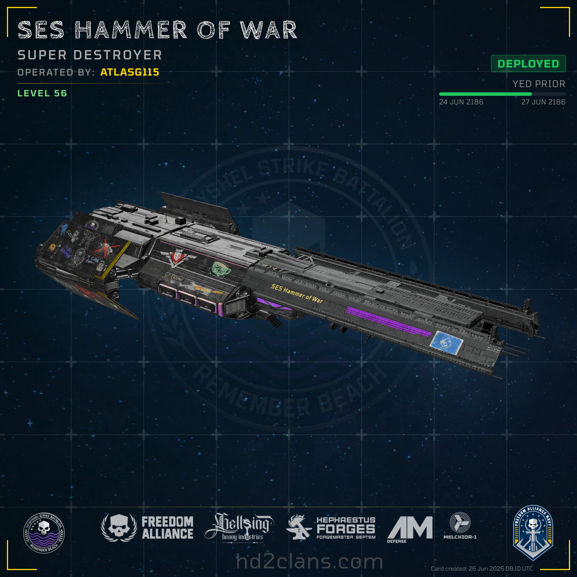 SES Hammer of War
