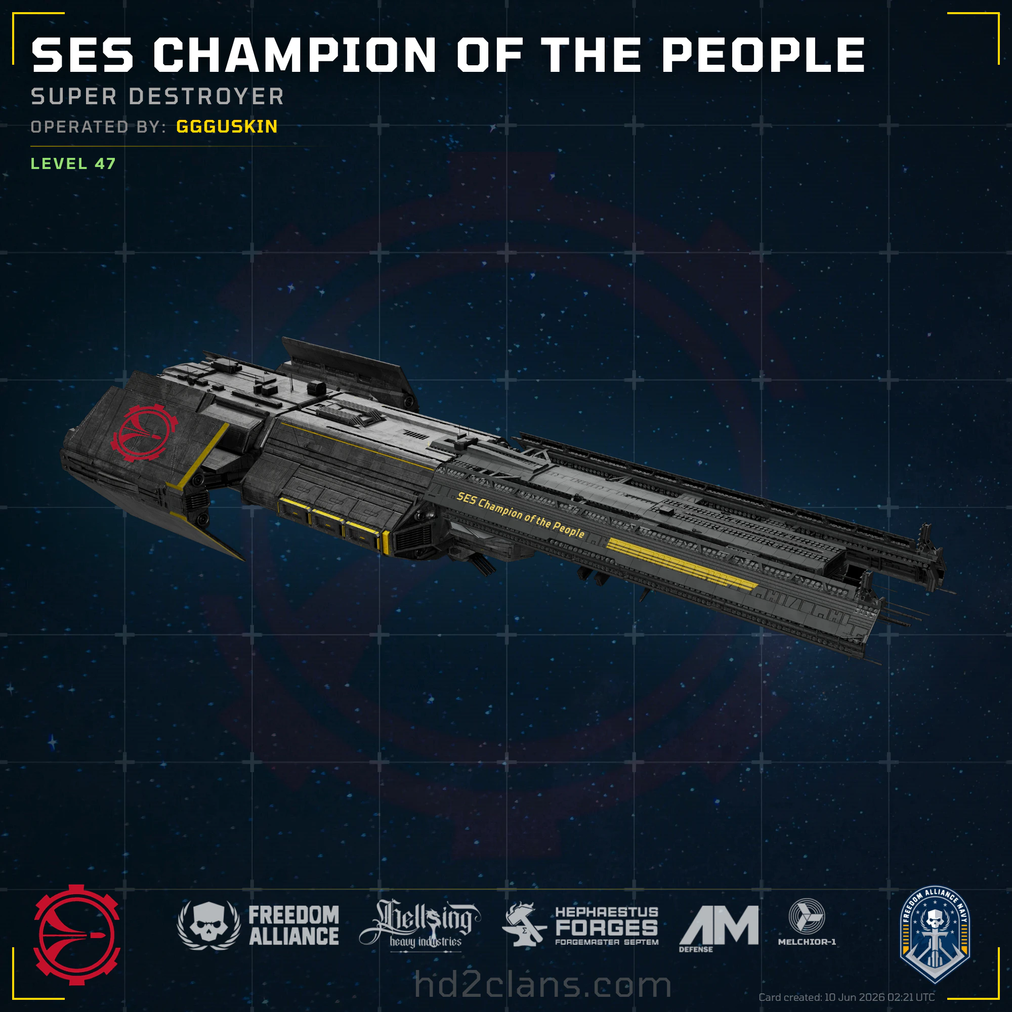 SES Champion of the People