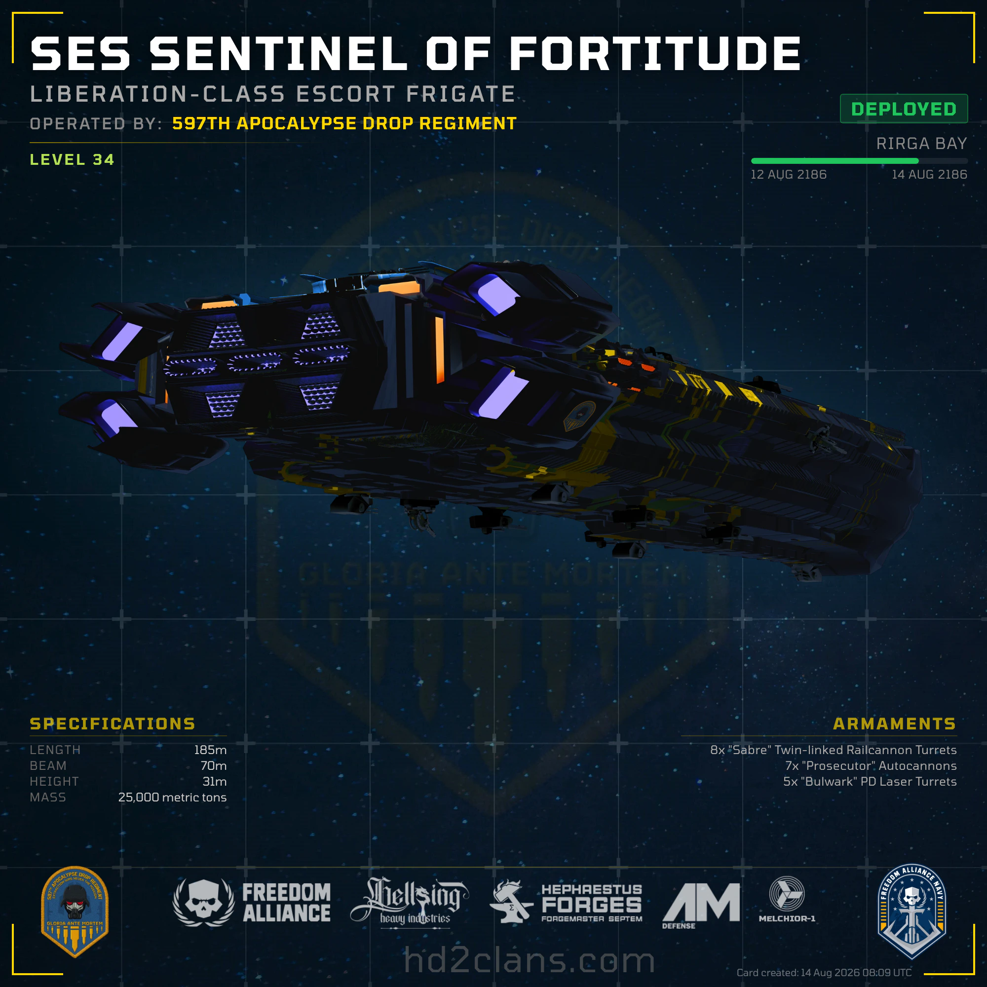 SES Sentinel of Fortitude