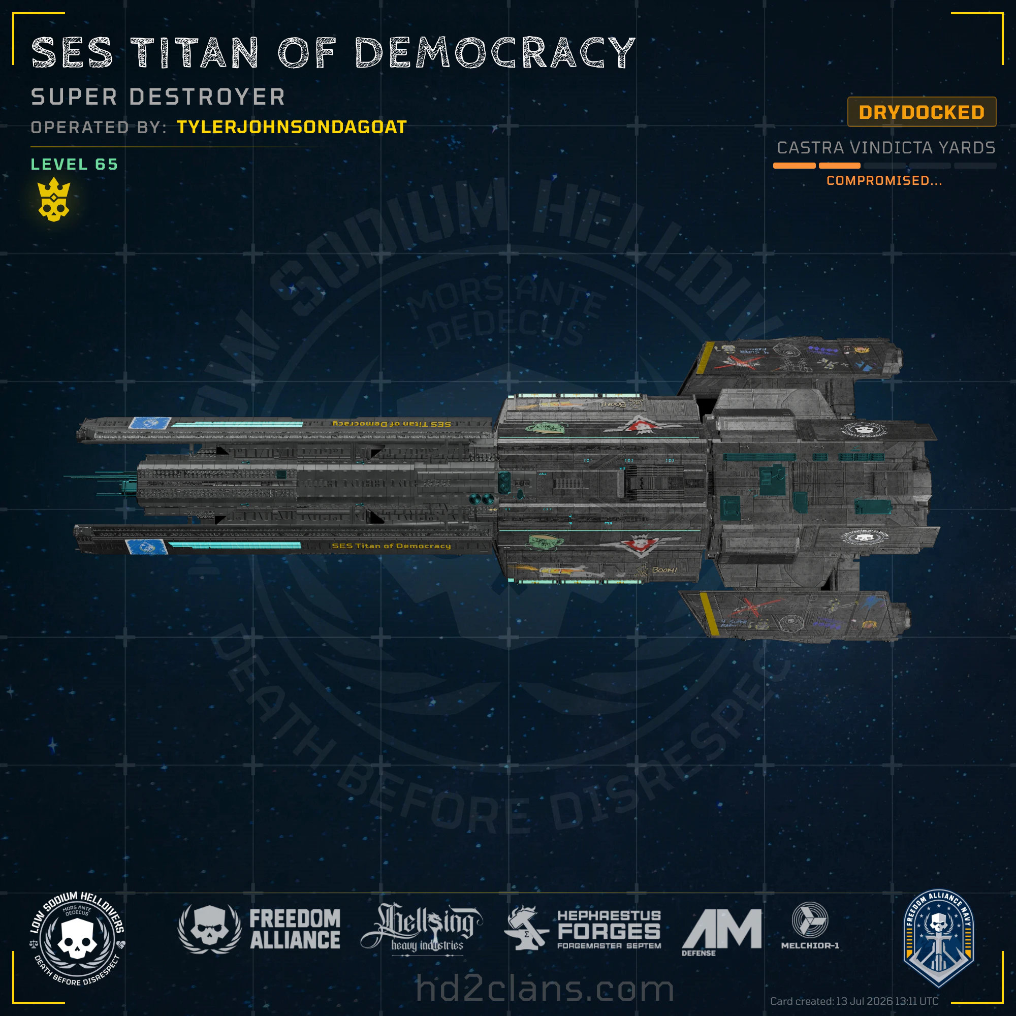 SES Titan of Democracy