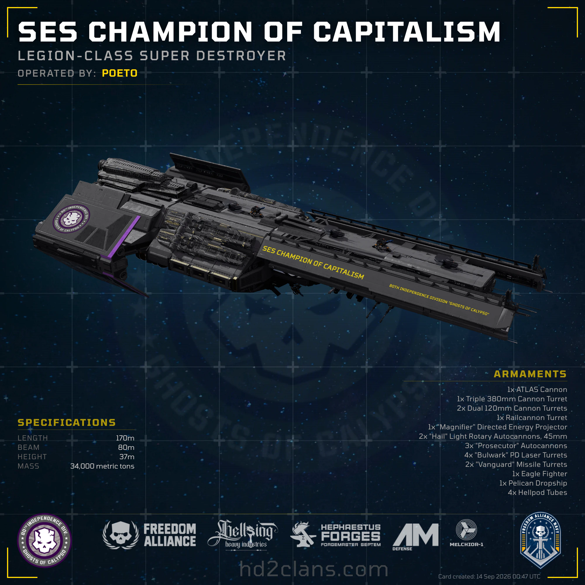 SES Champion of Capitalism