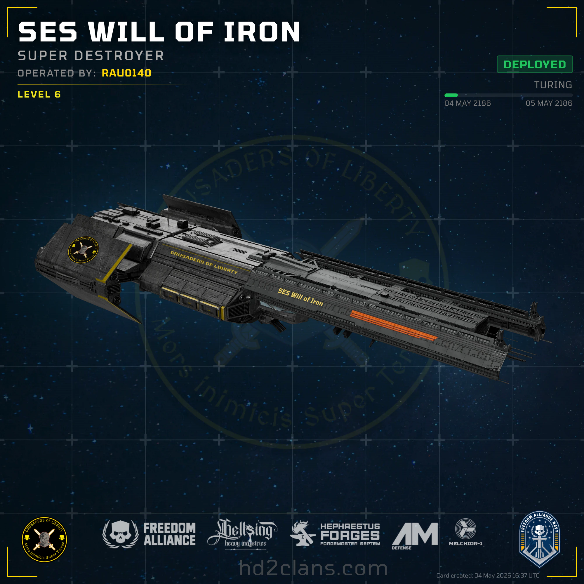 SES Will of Iron