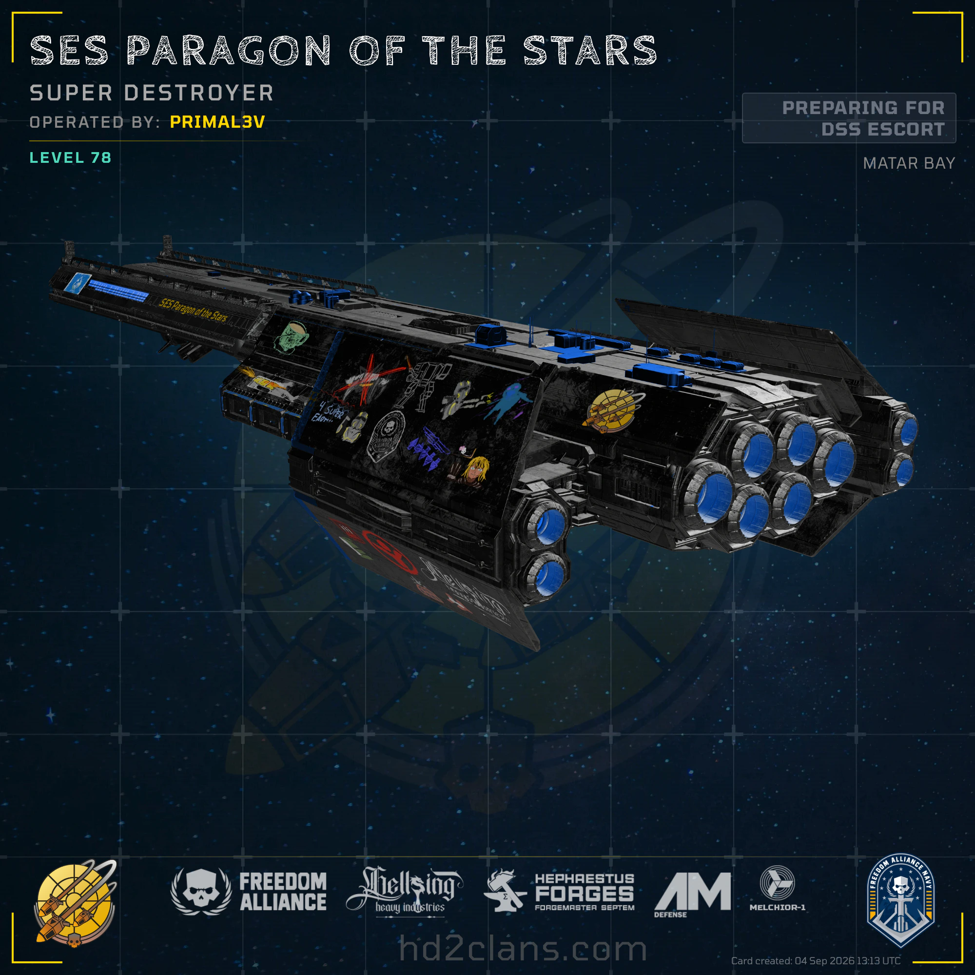 SES Paragon of the Stars