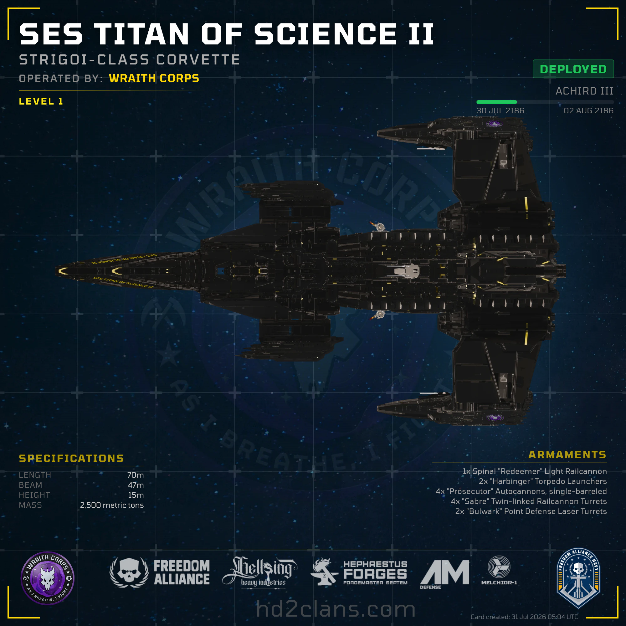 SES TITAN OF SCIENCE II