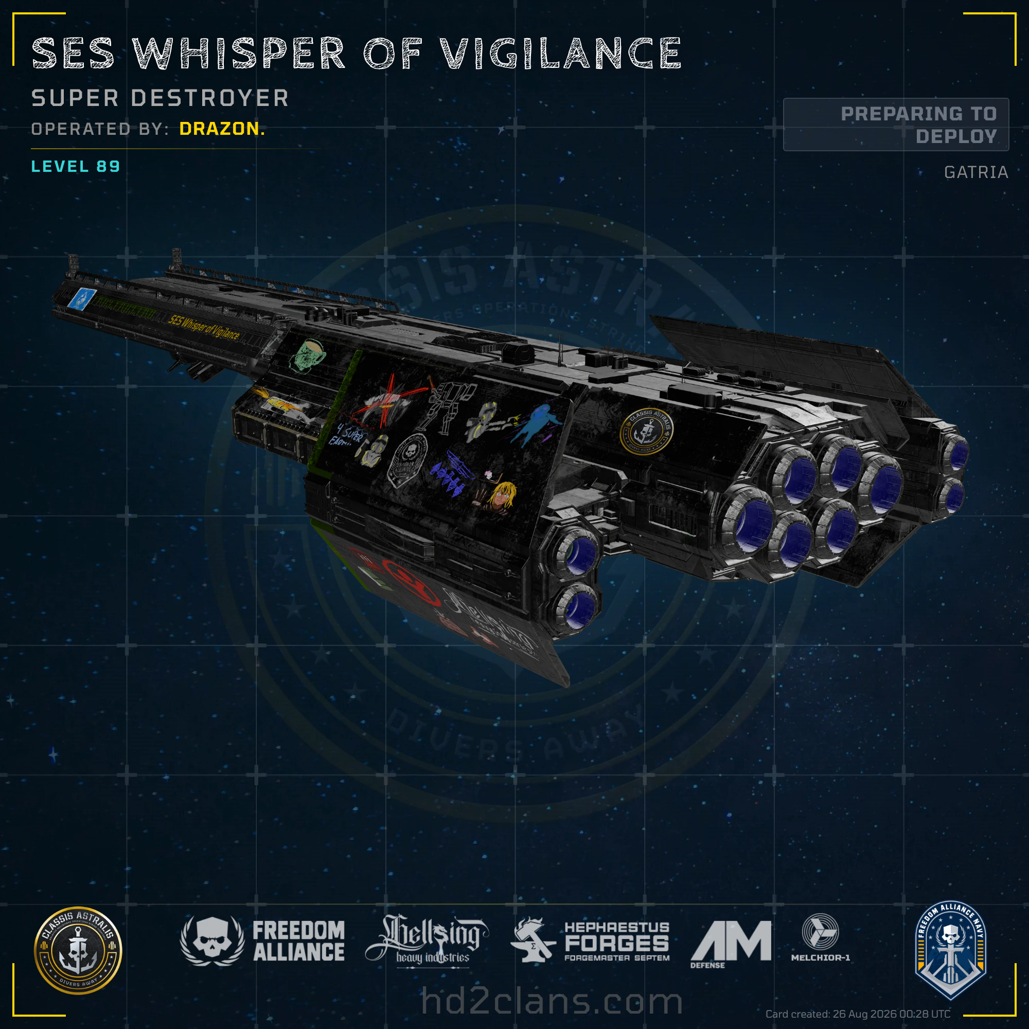 SES Whisper of Vigilance