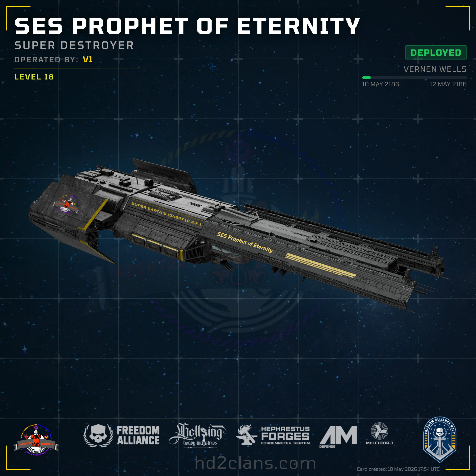 SES Prophet of Eternity