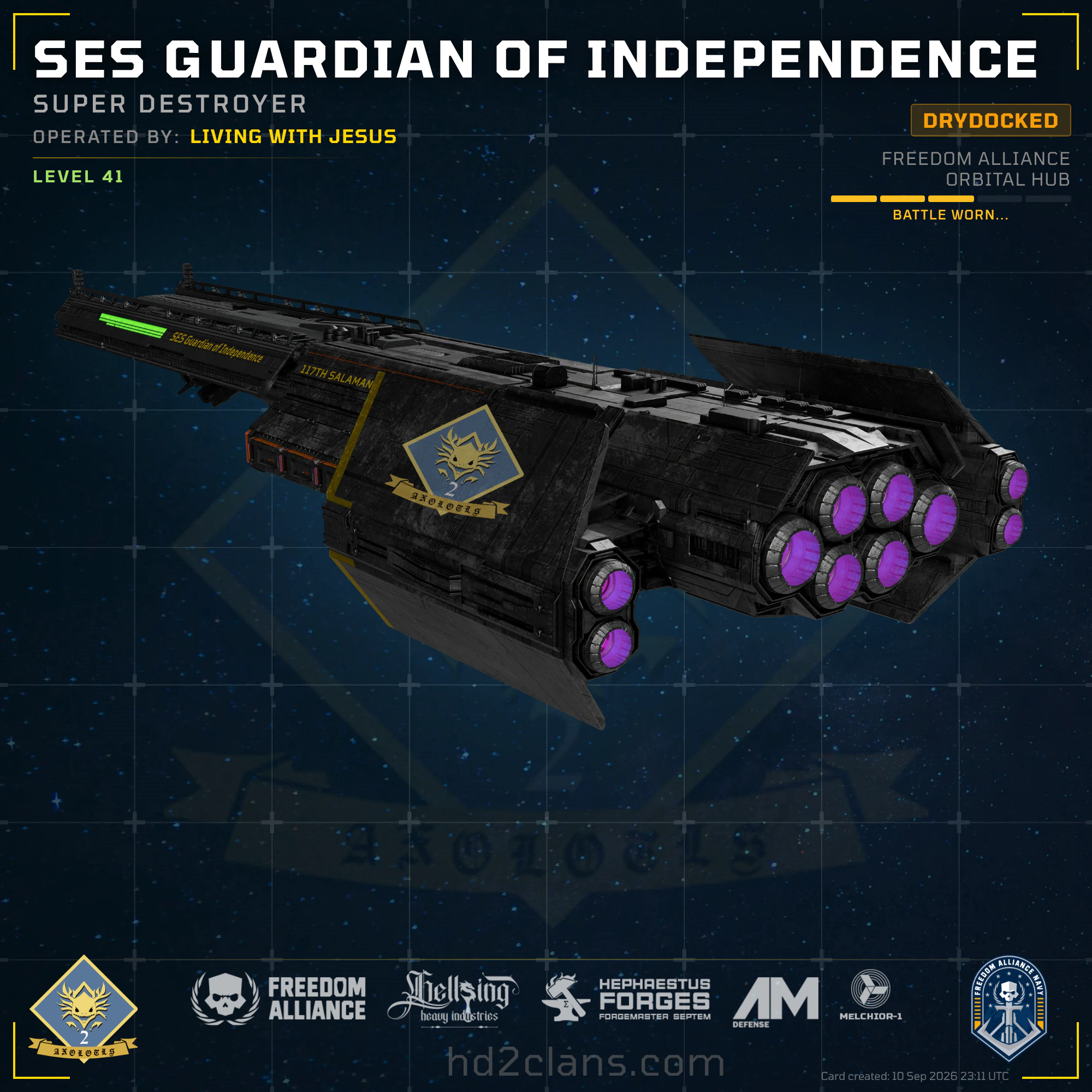 SES Guardian of Independence