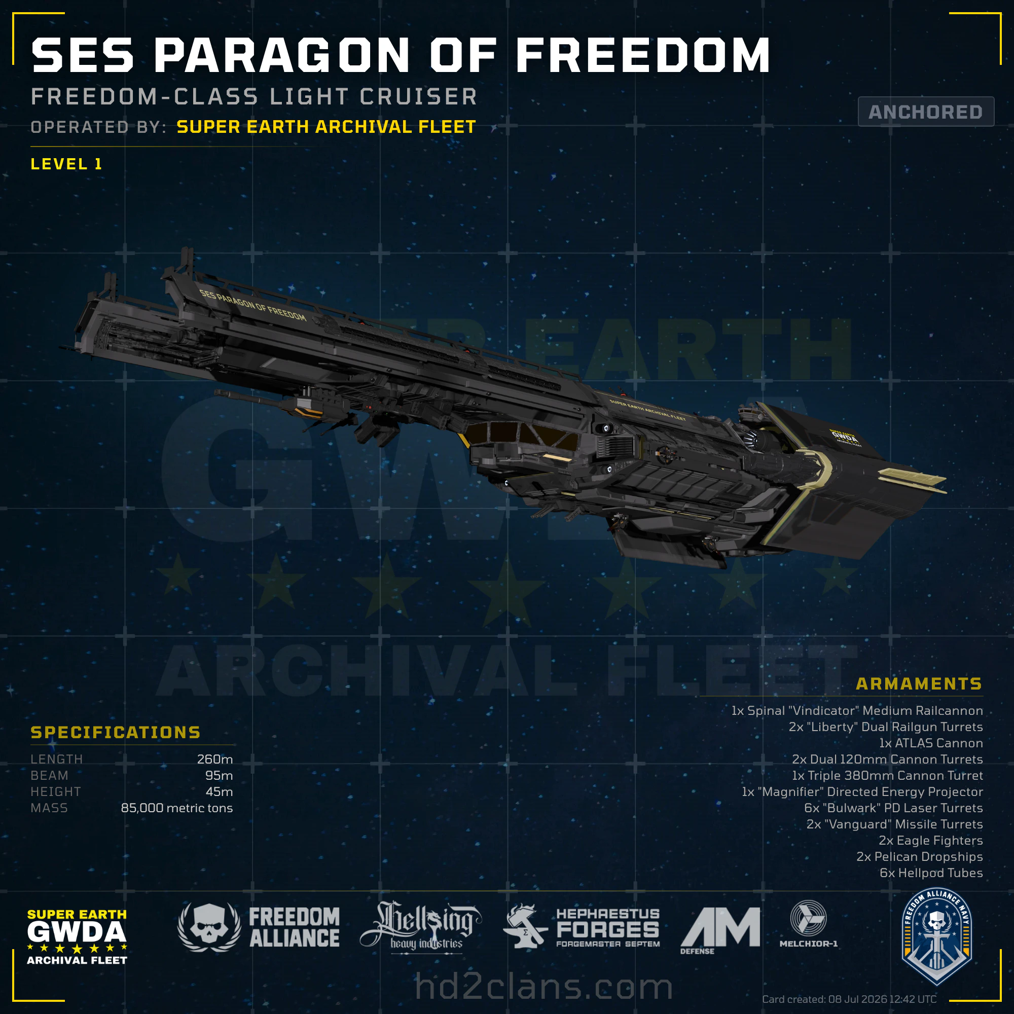 SES Paragon of Freedom
