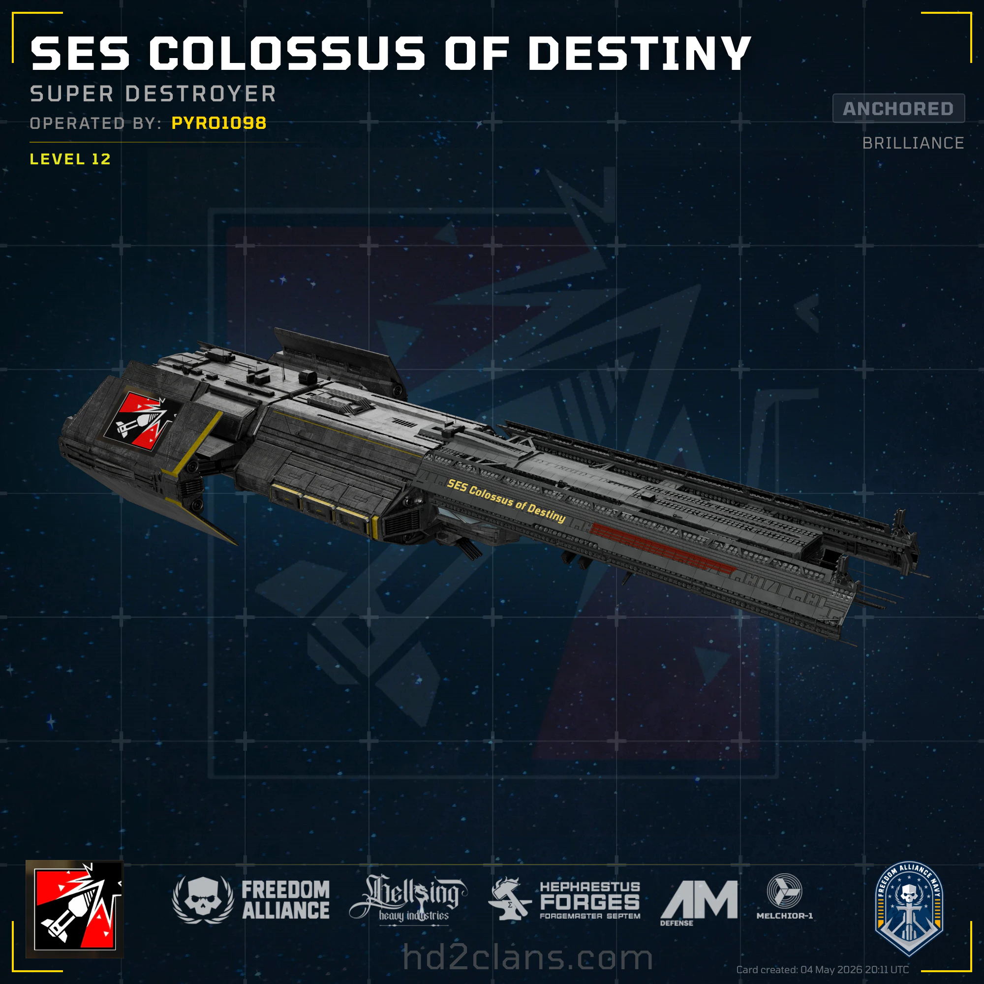 SES Colossus of Destiny
