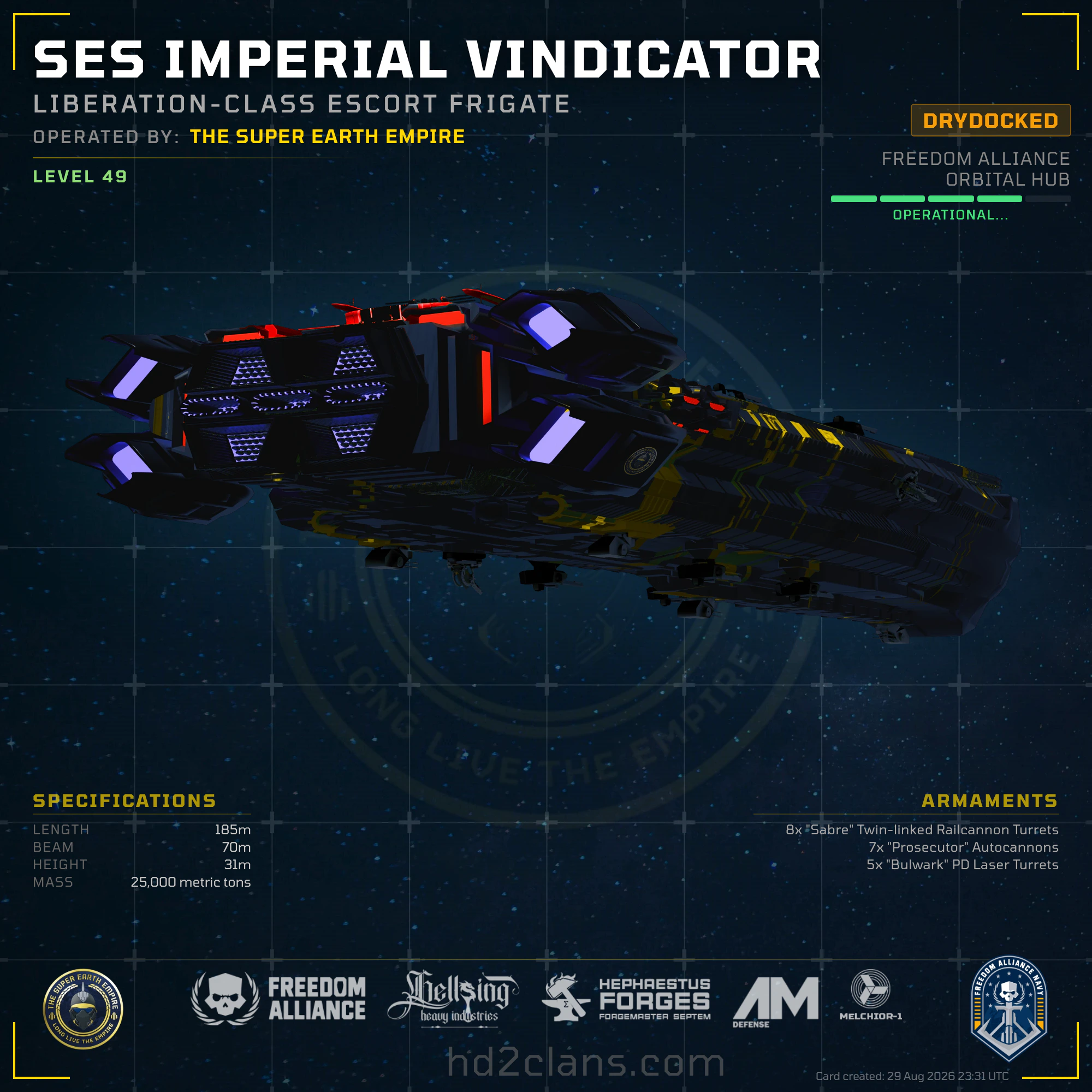 SES Imperial Vindicator