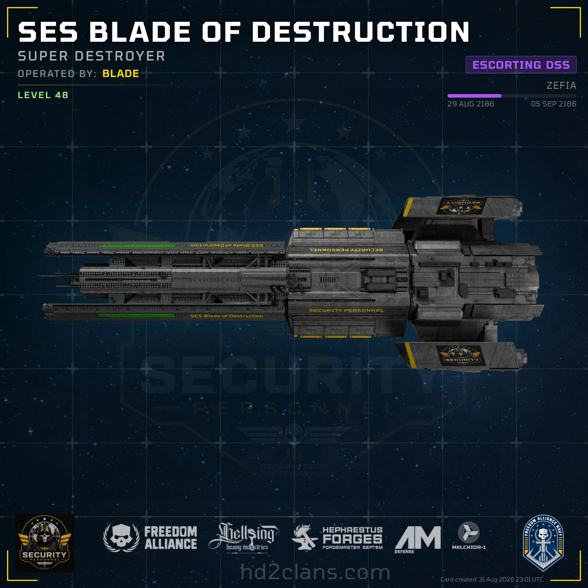 SES Blade of Destruction