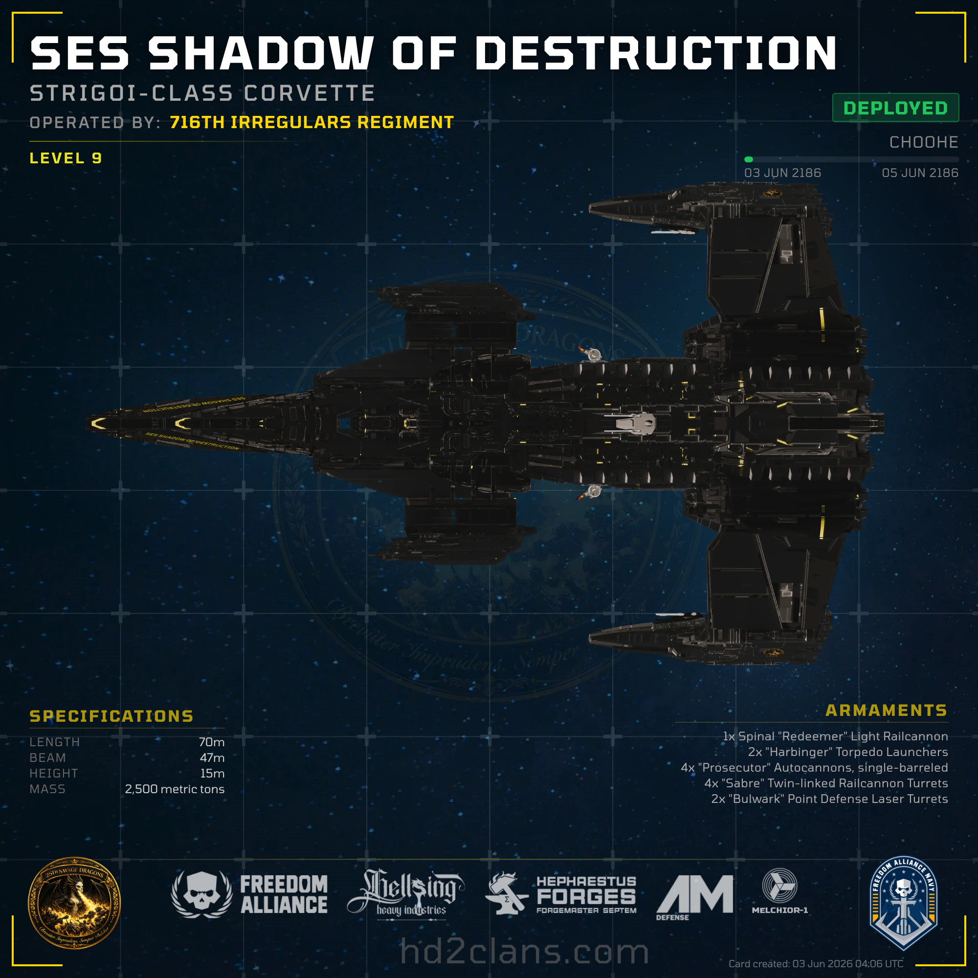 SES Shadow of Destruction