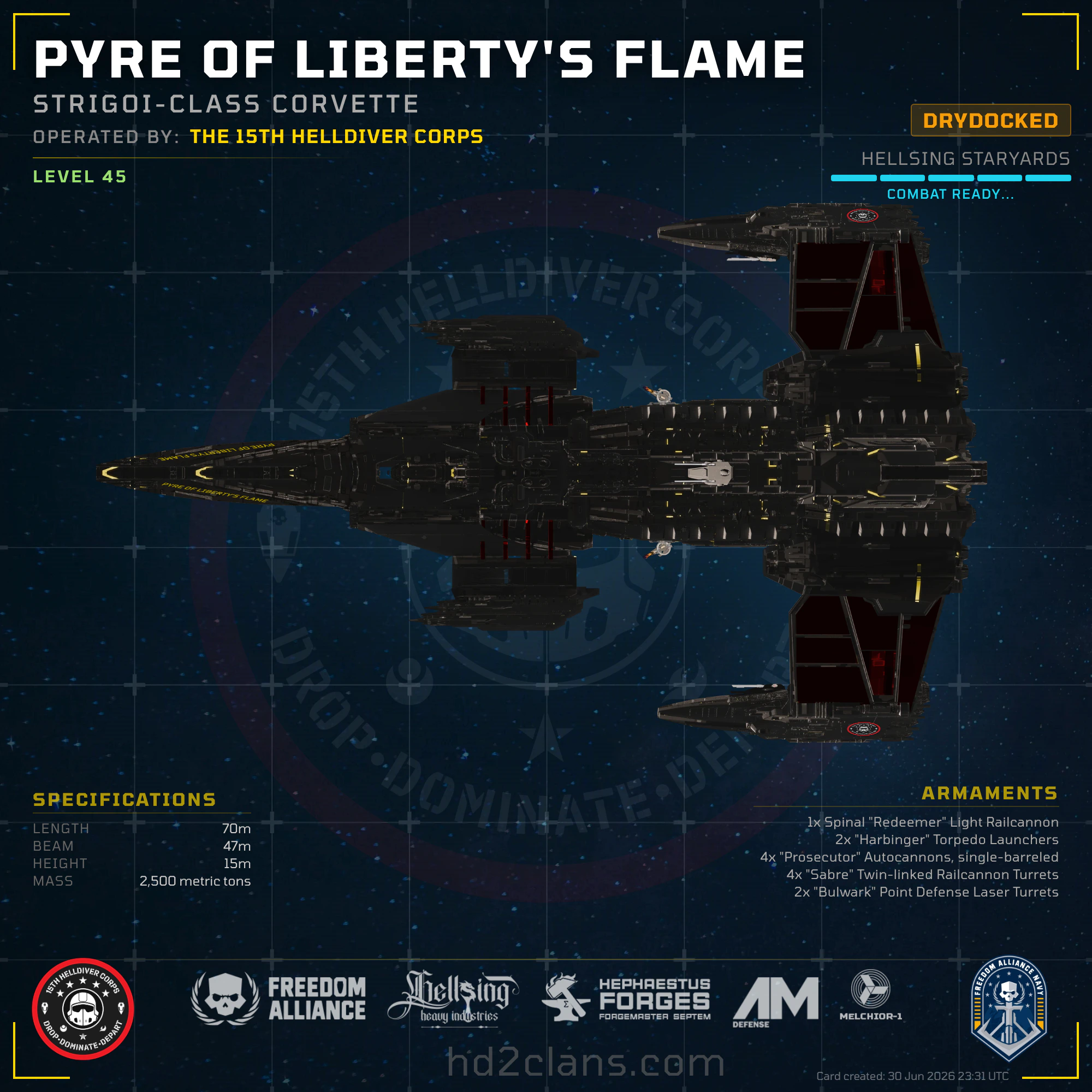 Pyre of Liberty's Flame