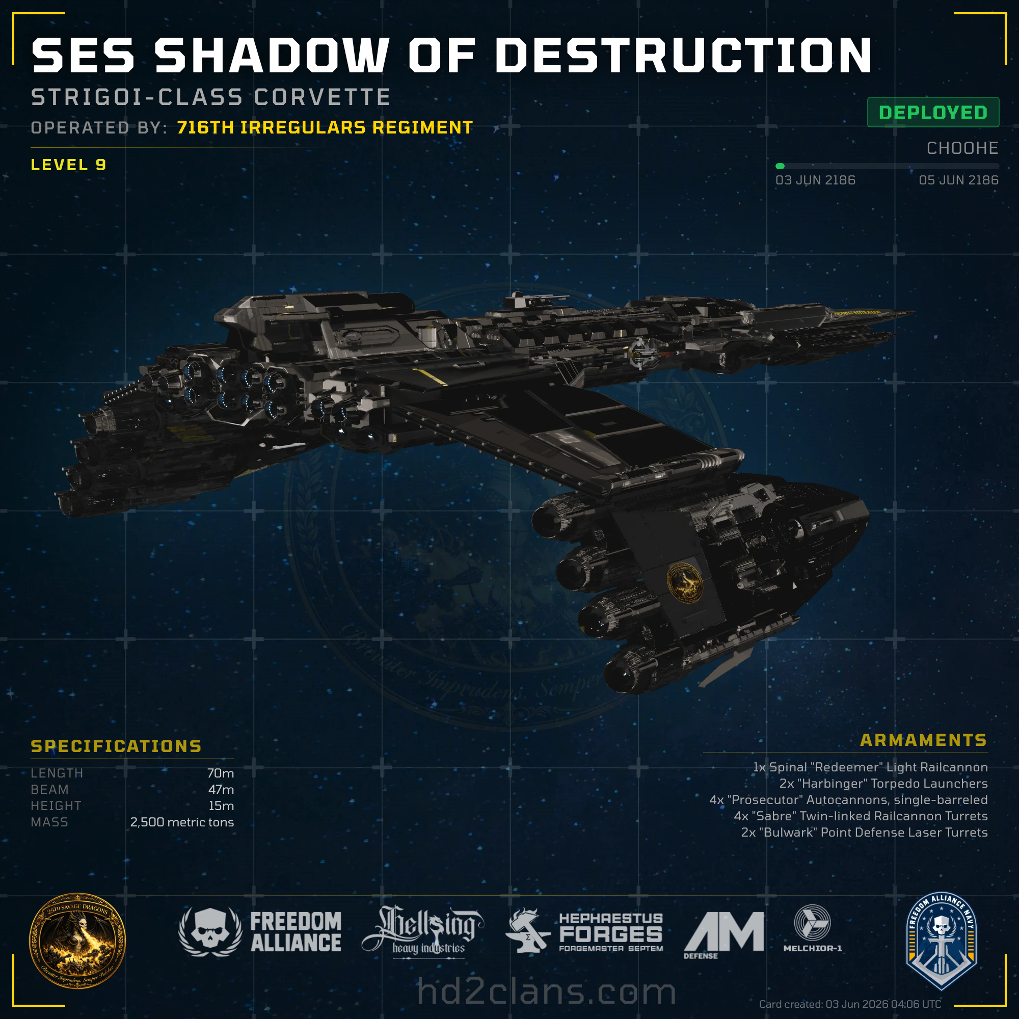 SES Shadow of Destruction