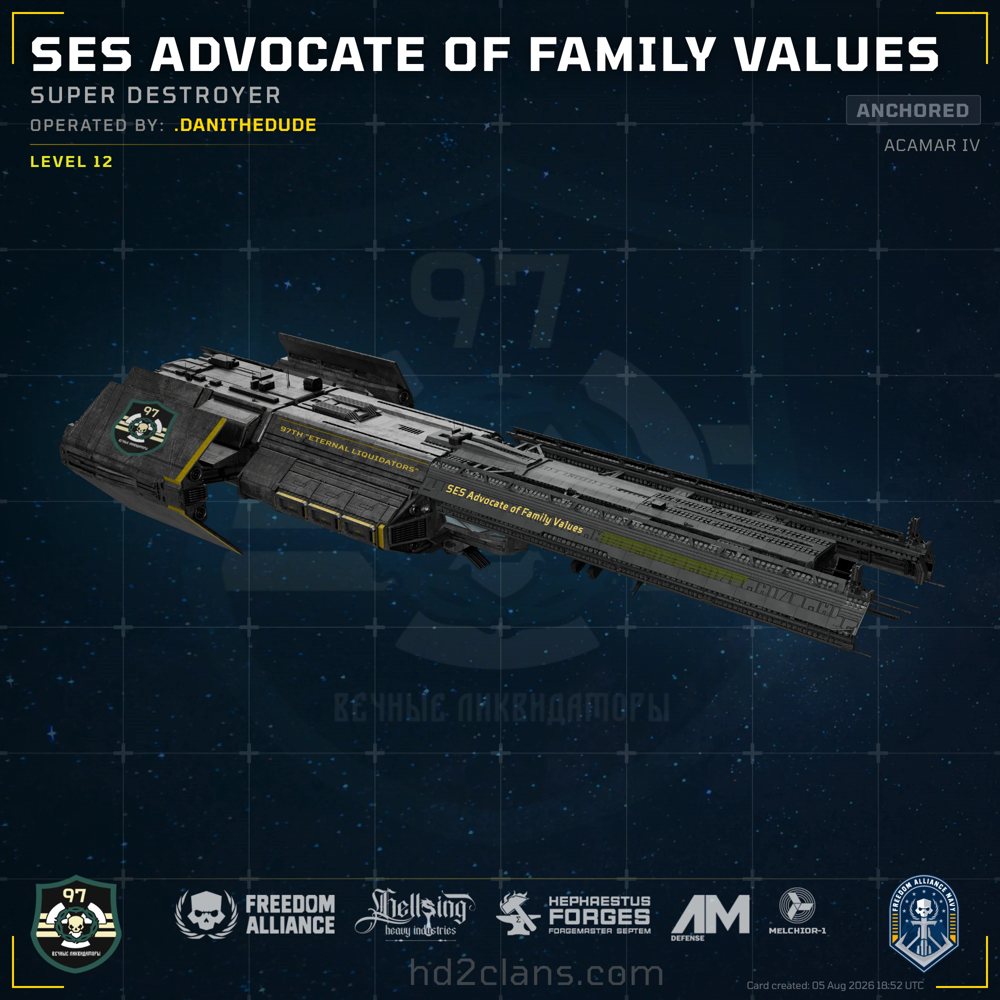 SES Advocate of Family Values