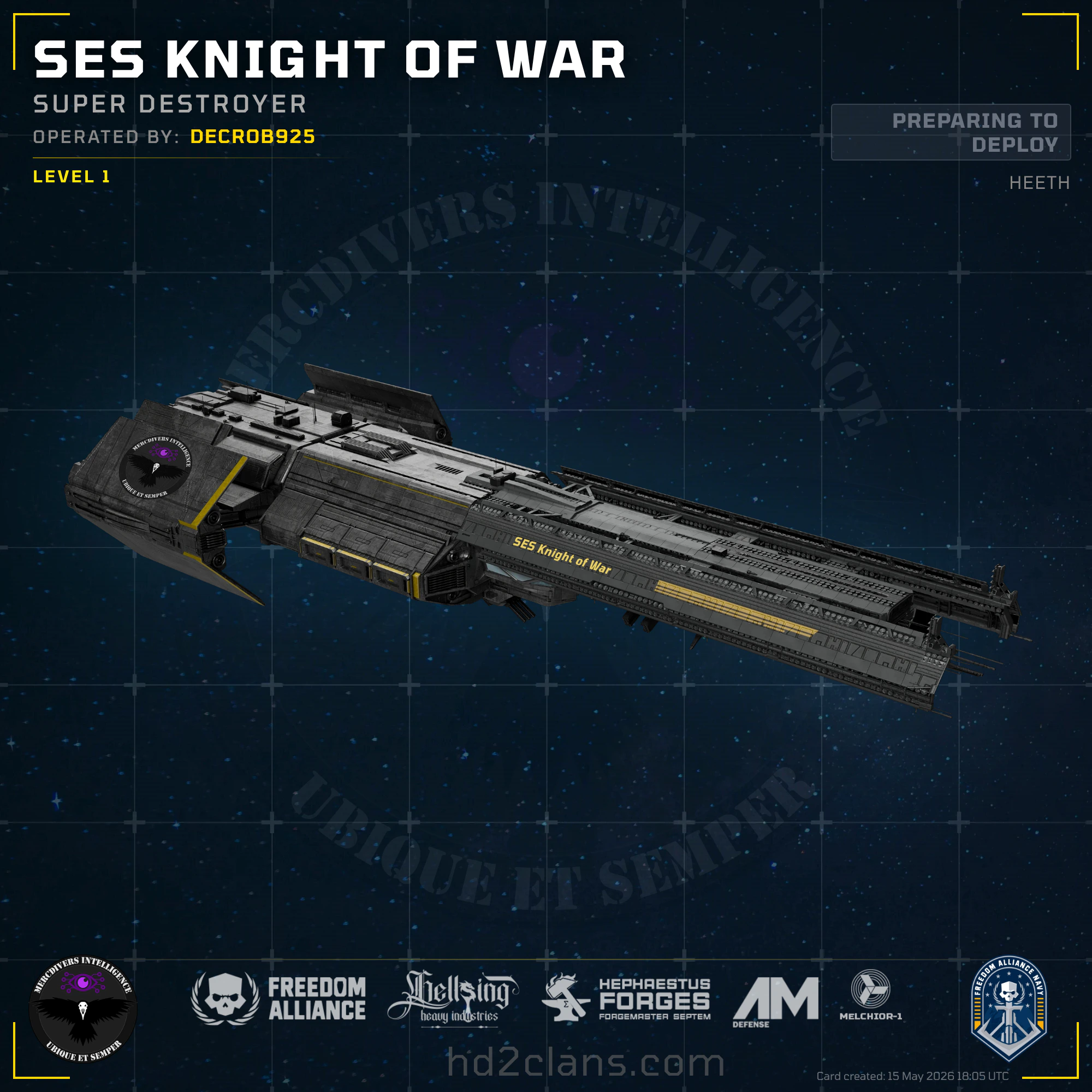 SES Knight of War