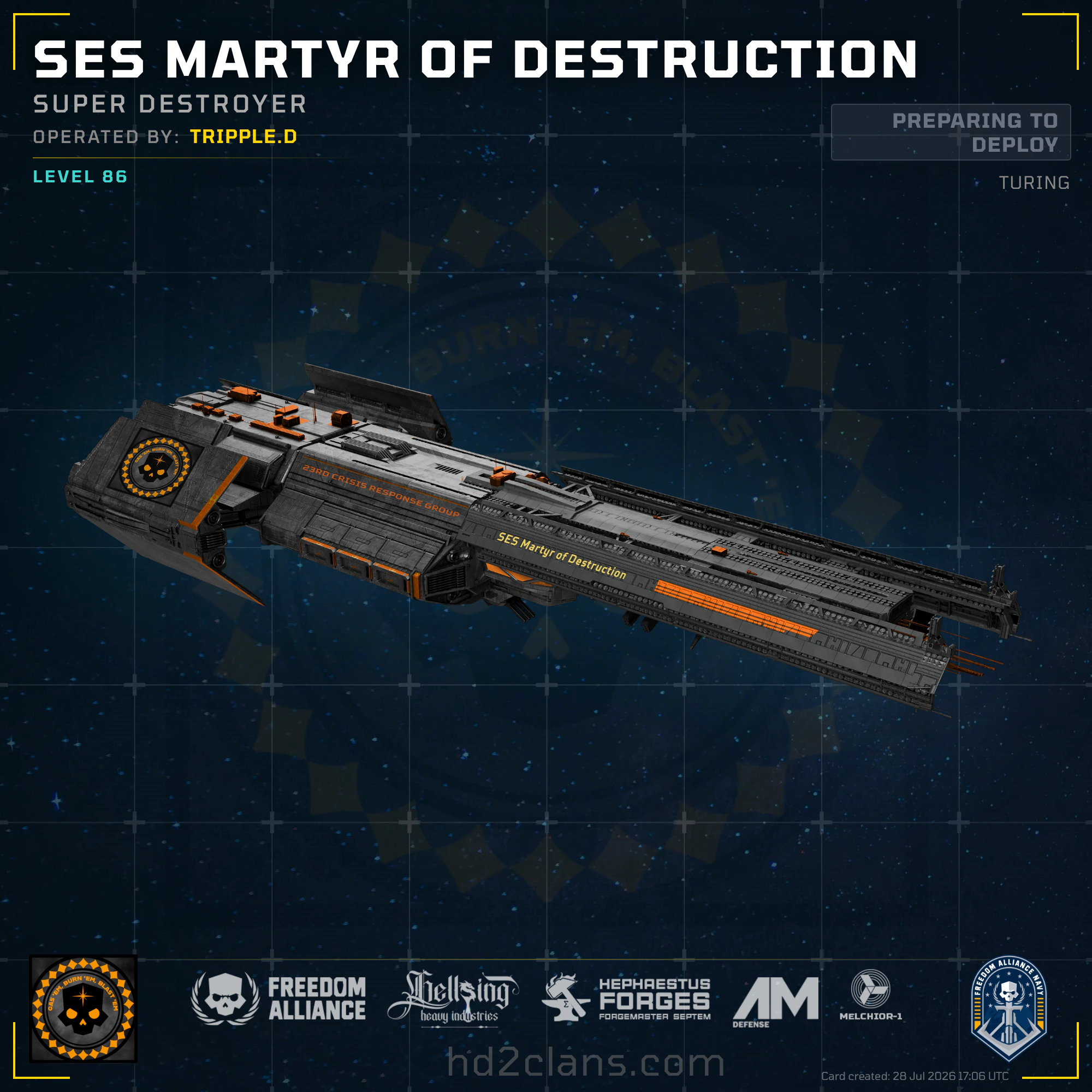 SES Martyr of Destruction