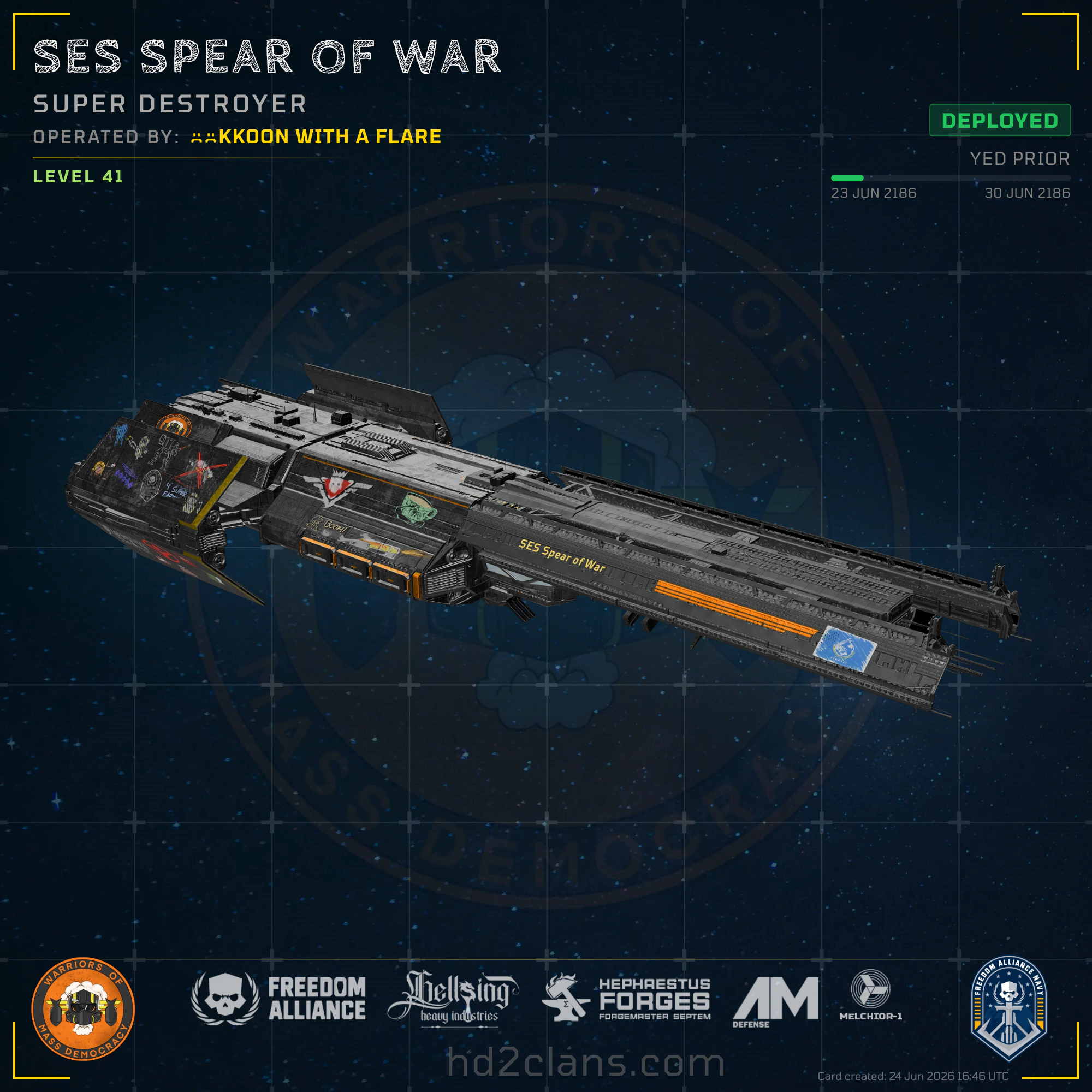 SES Spear of War