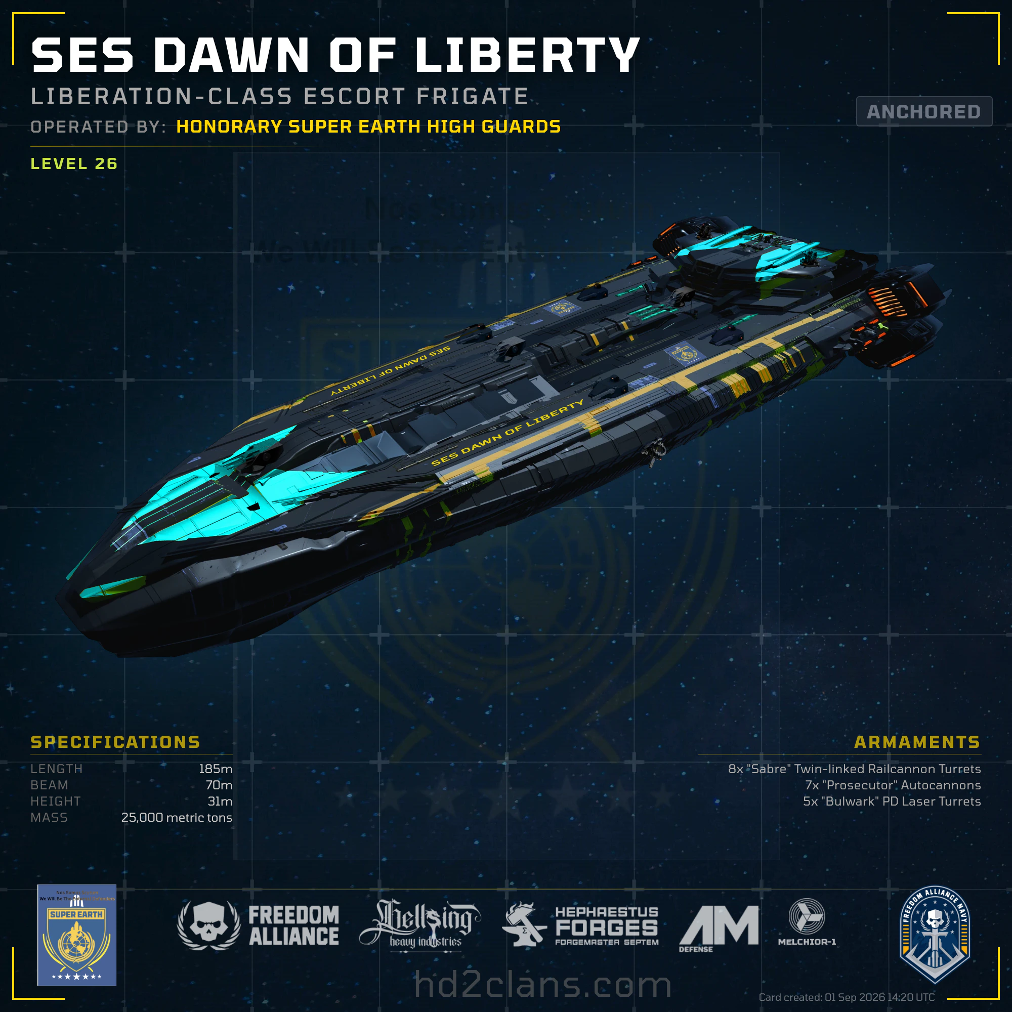 SES Dawn of Liberty