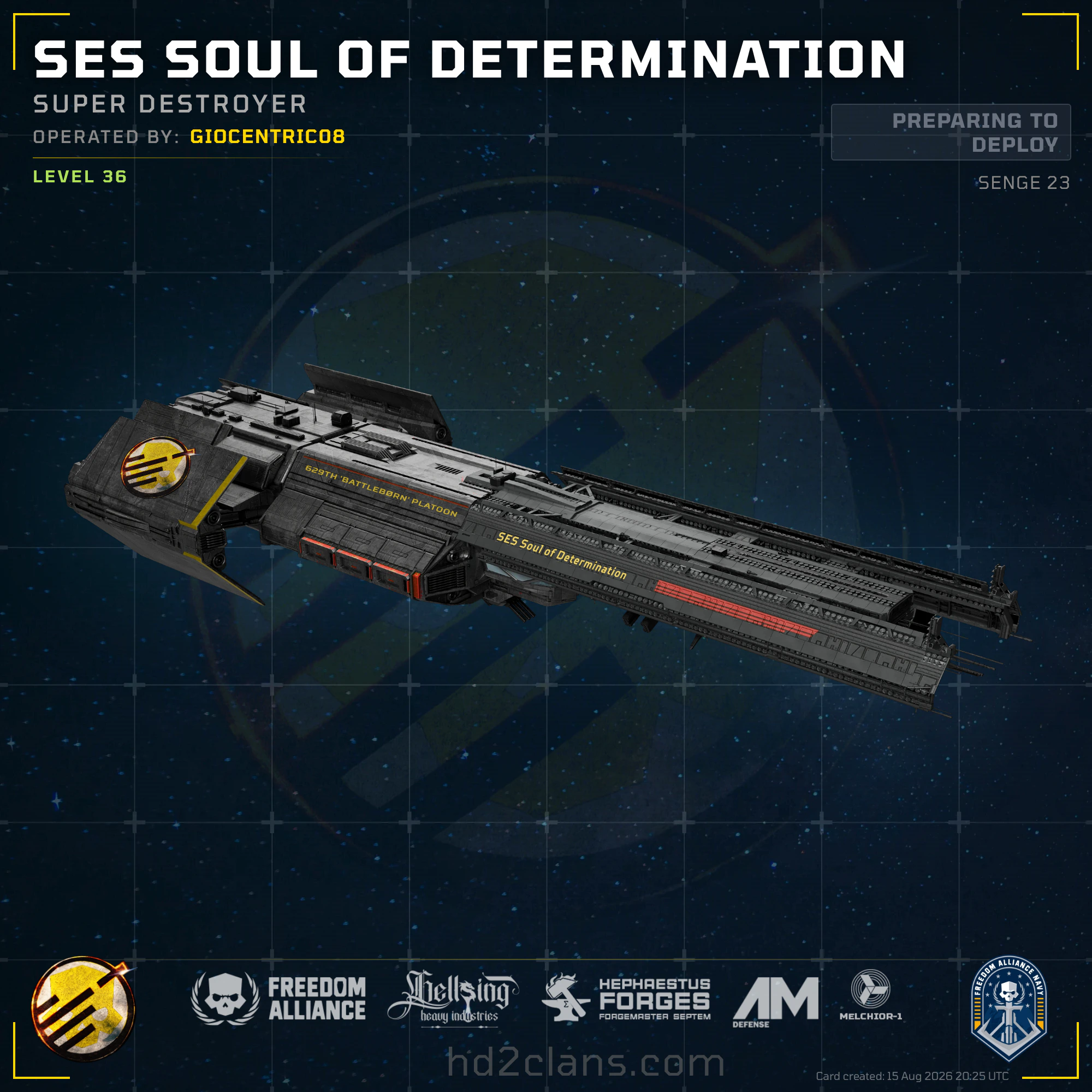 SES Soul of Determination