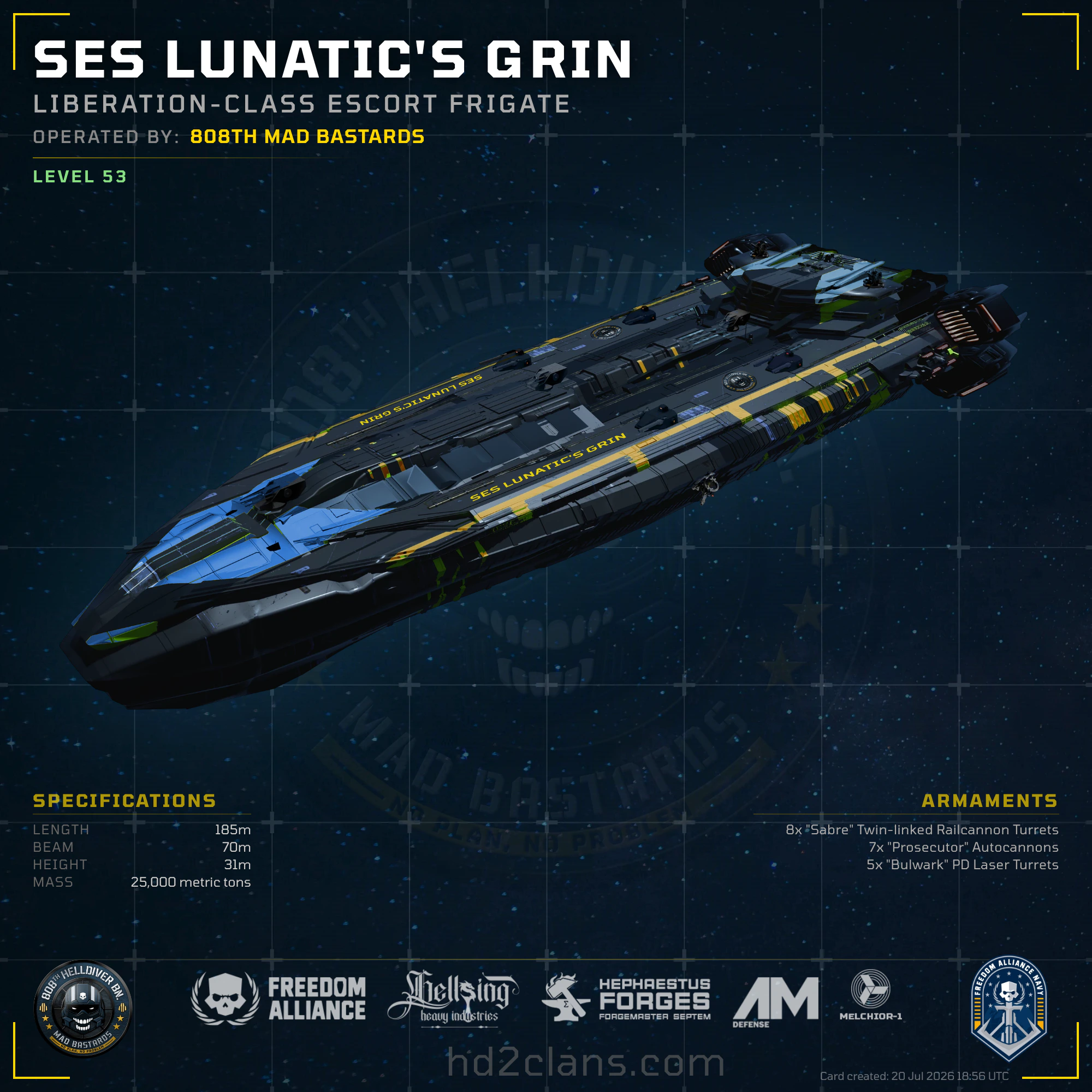 SES Lunatic's Grin