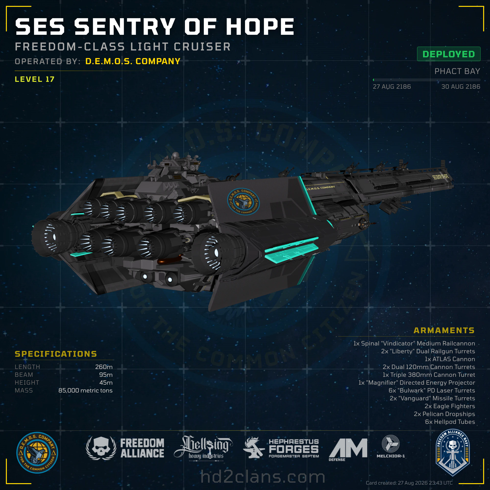 SES Sentry of Hope