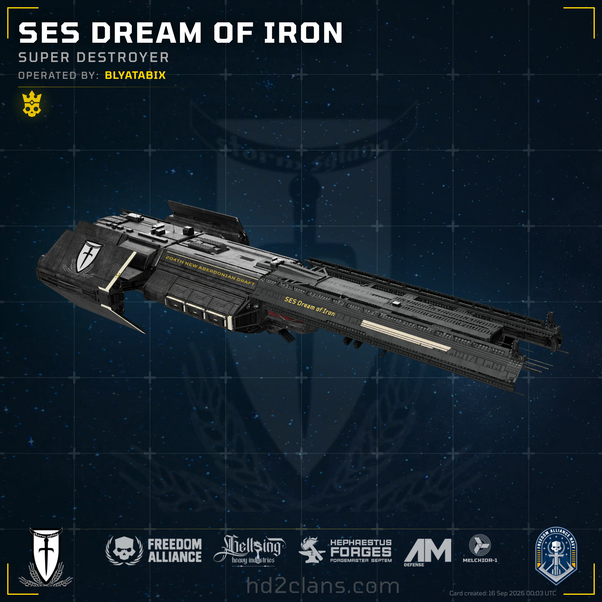 SES Dream of Iron