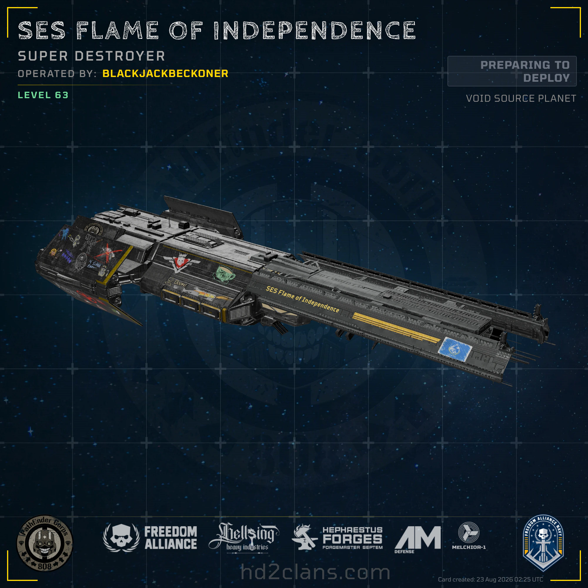 SES Flame of Independence