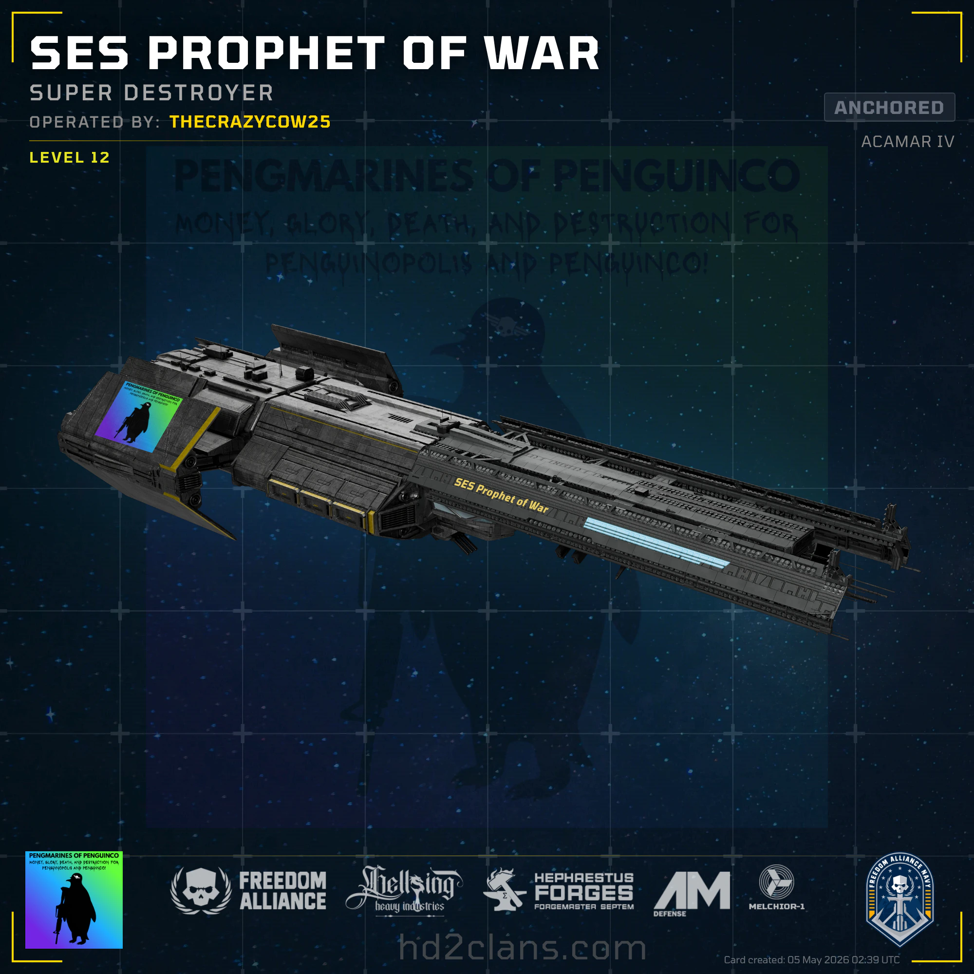 SES Soldier of Freedom
