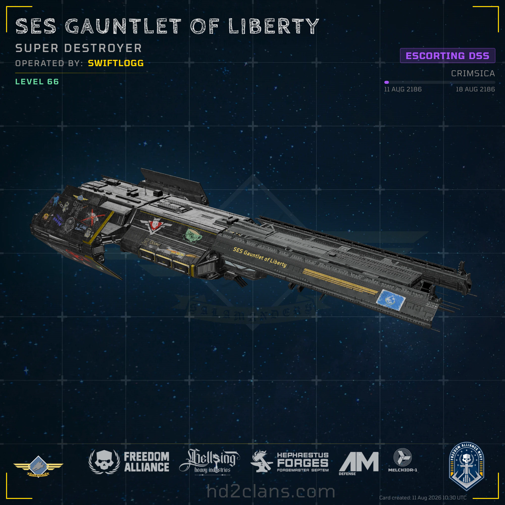 SES Gauntlet of Liberty