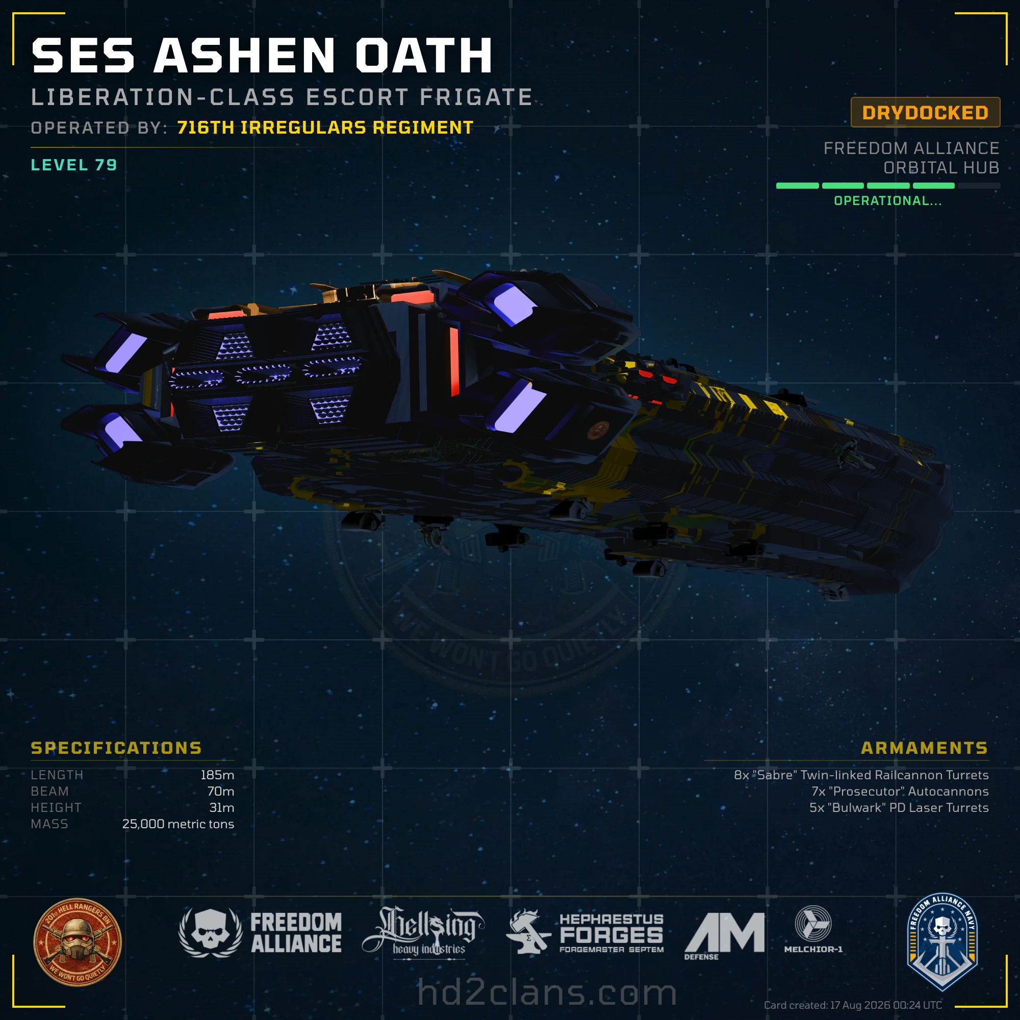 SES Ashen Oath