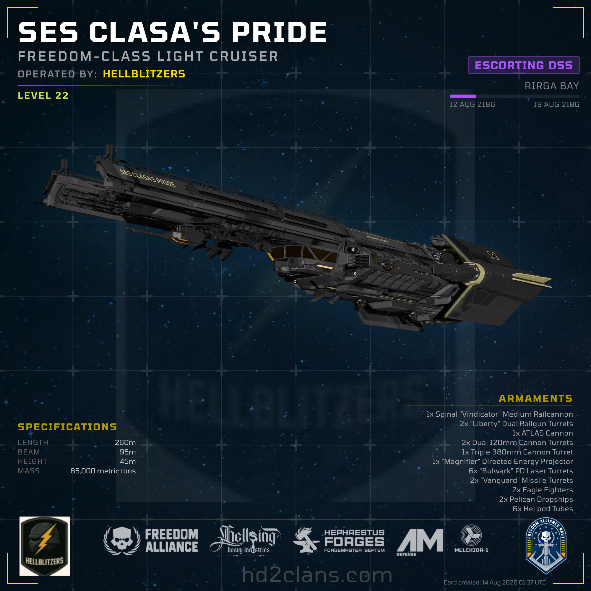 SES Clasa's Pride