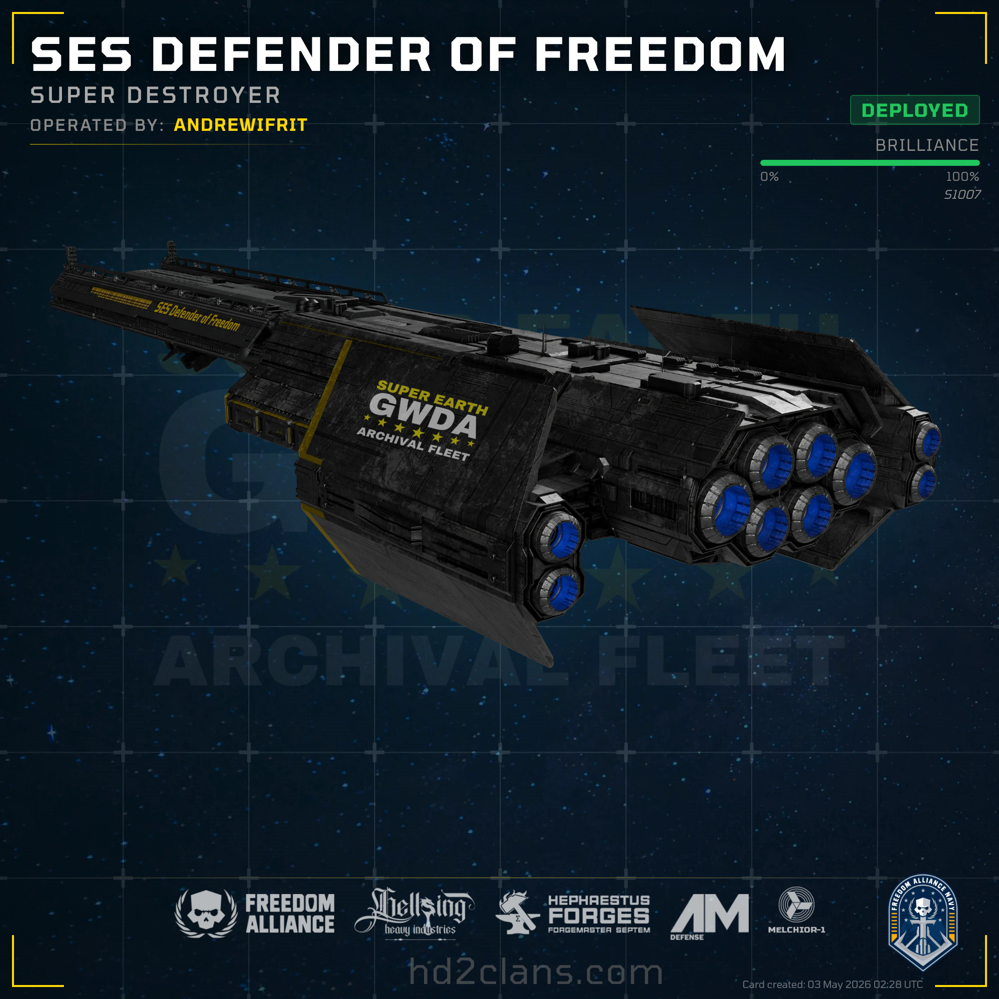Player Card