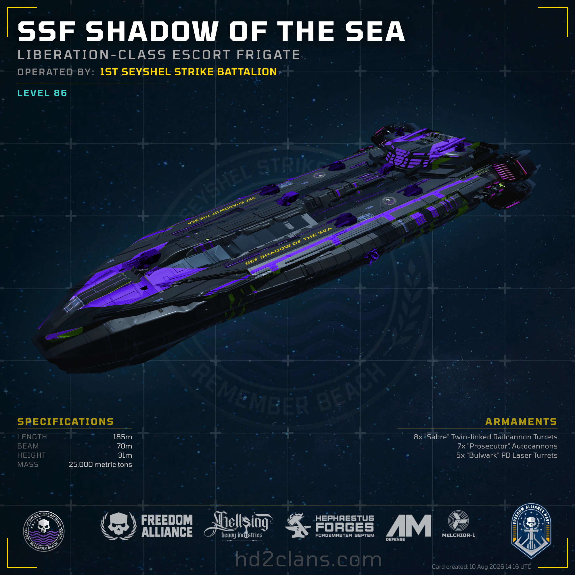 SSF Shadow of the Sea