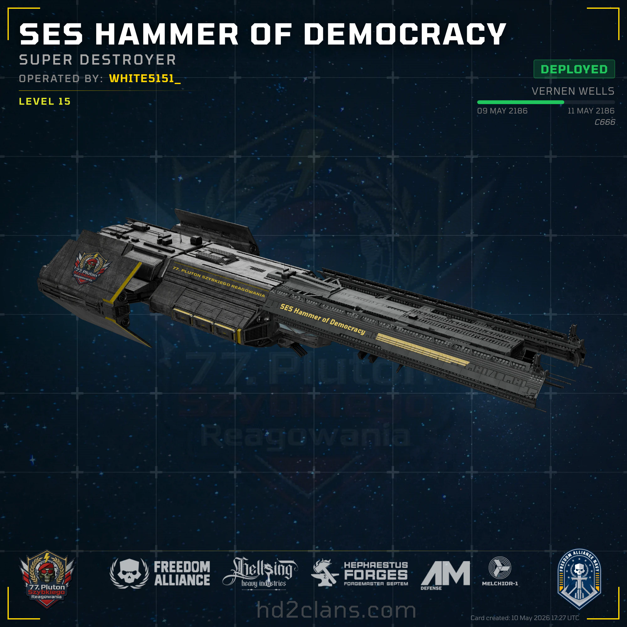 SES Hammer of Democracy