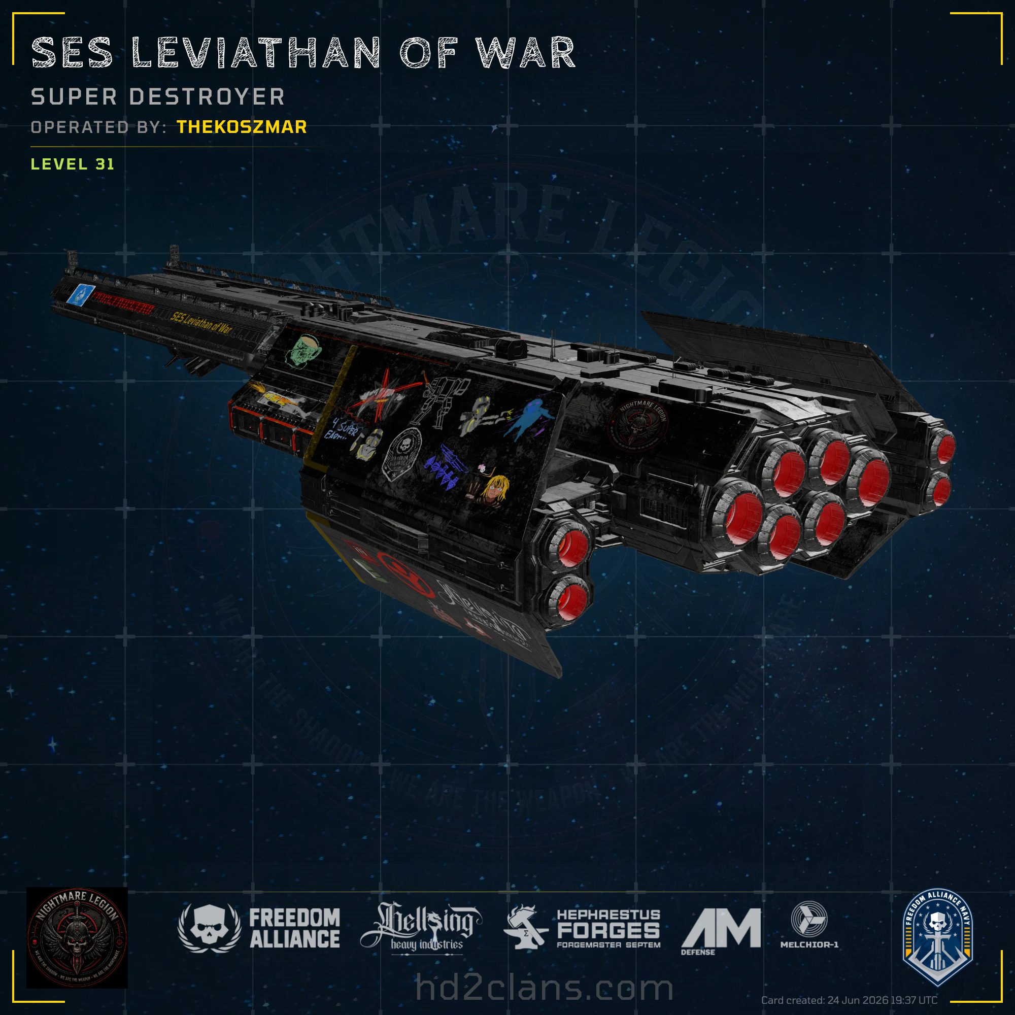 SES Leviathan of War