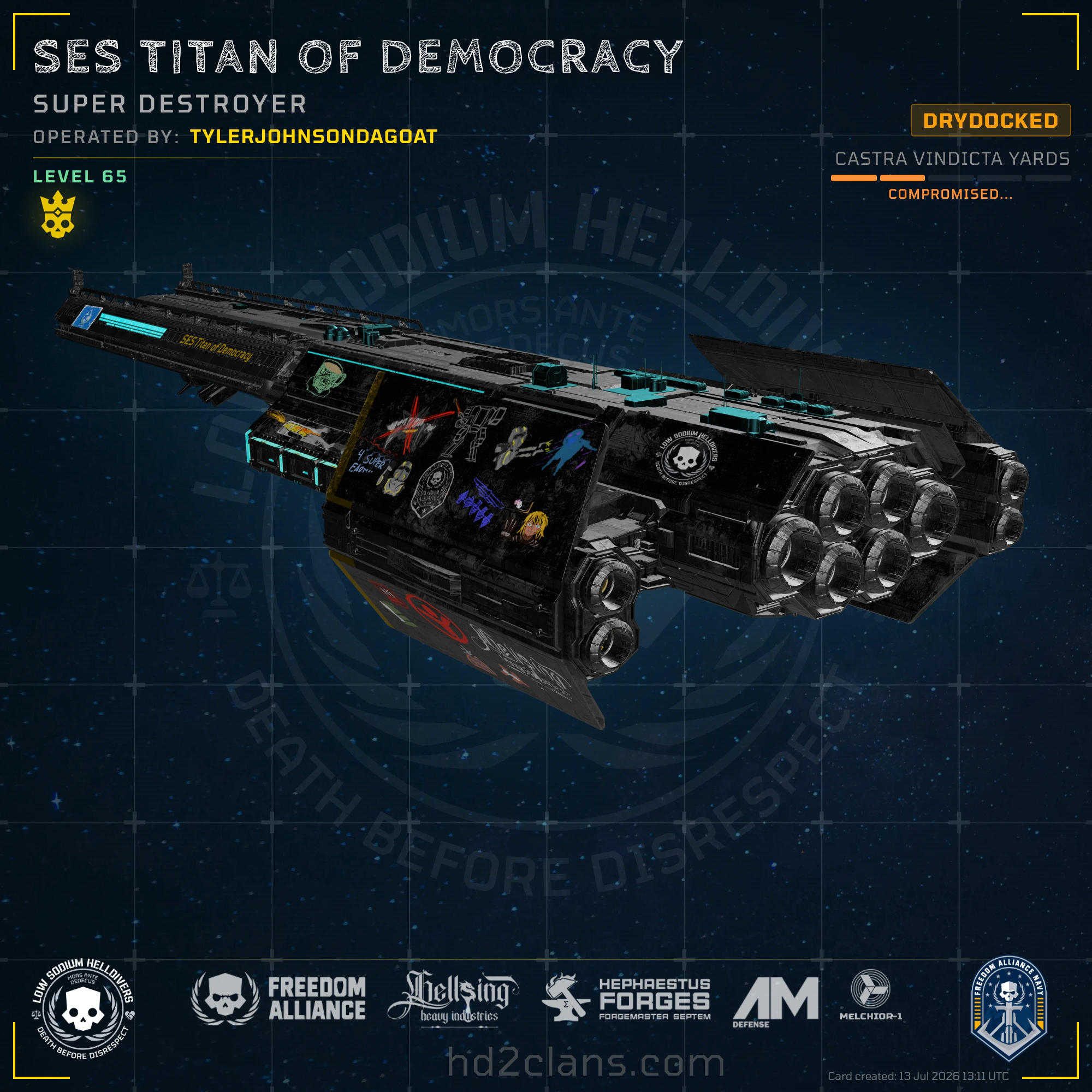 SES Titan of Democracy