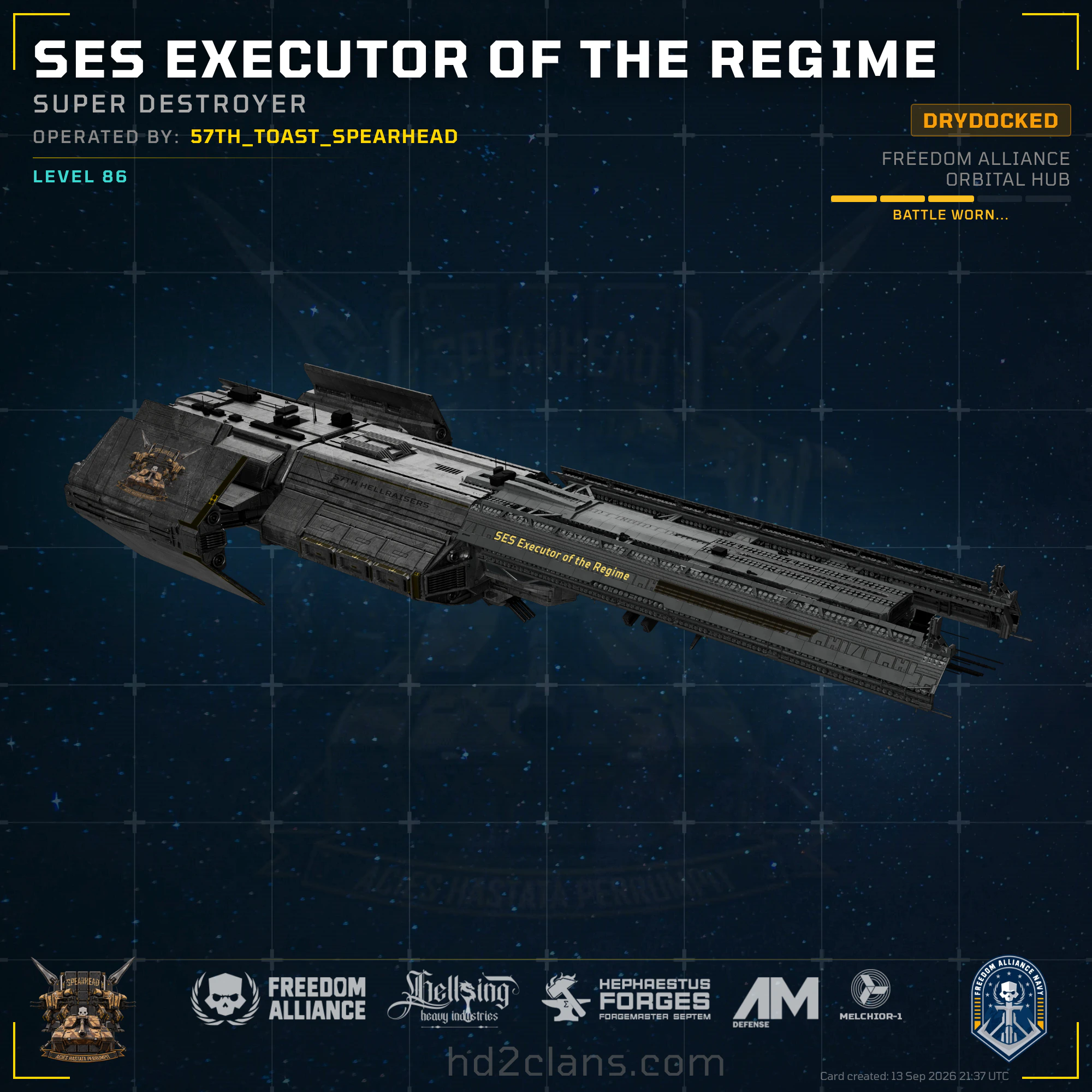 SES Executor of the Regime