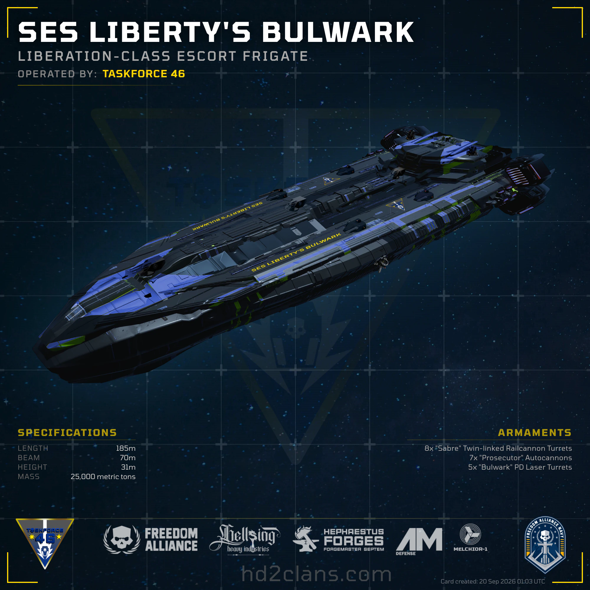 SES Liberty's Bulwark