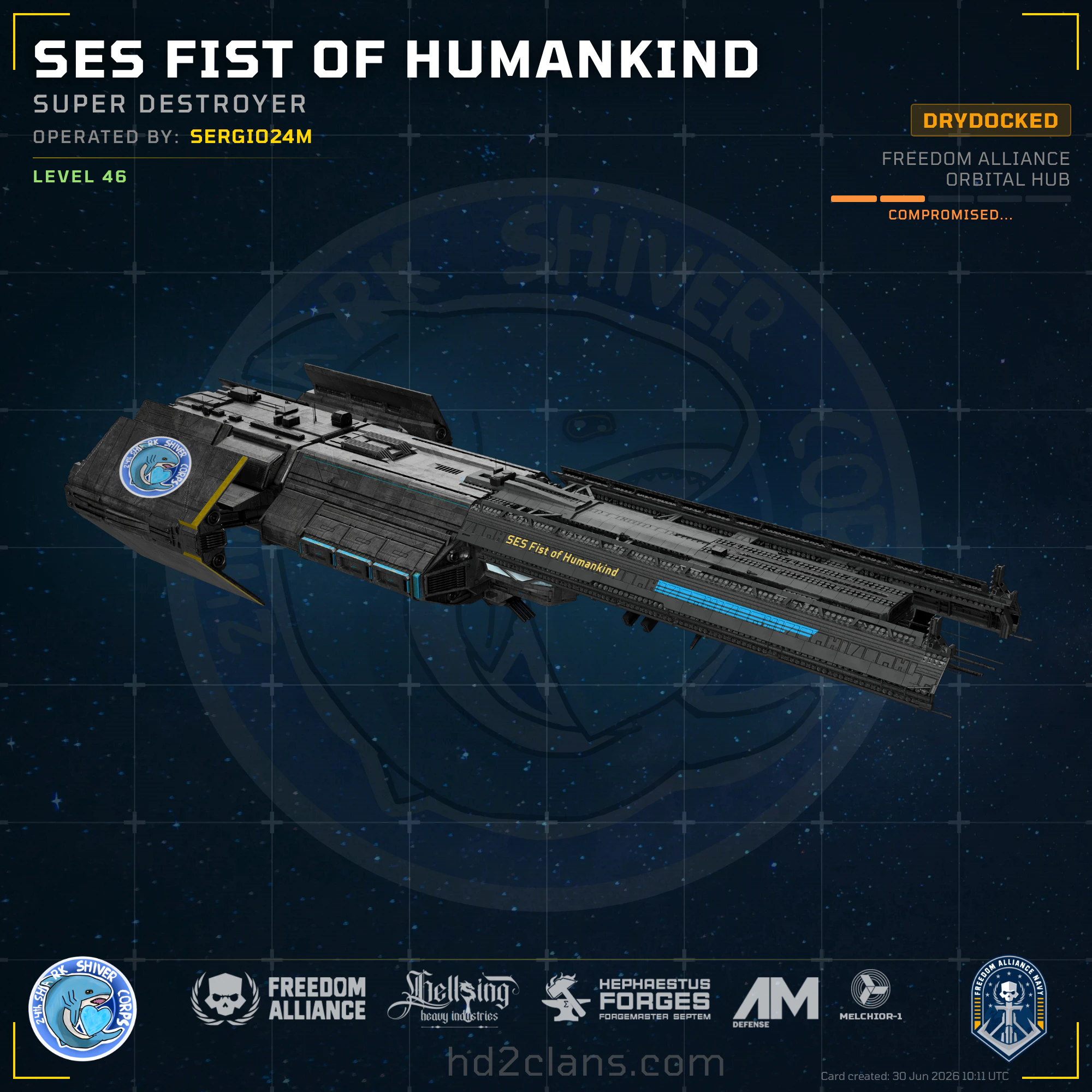 SES Fist of Humankind