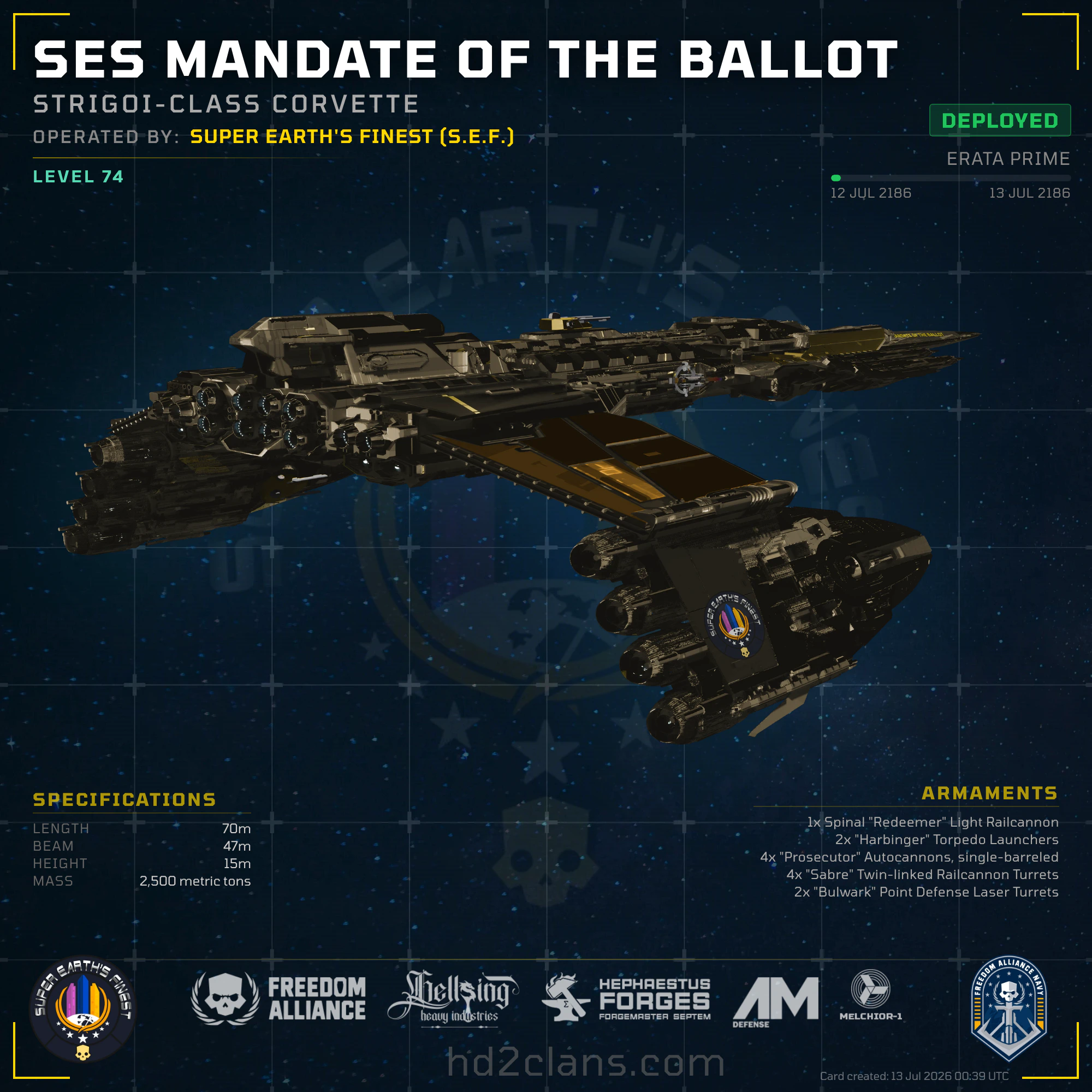 SES Mandate of The Ballot