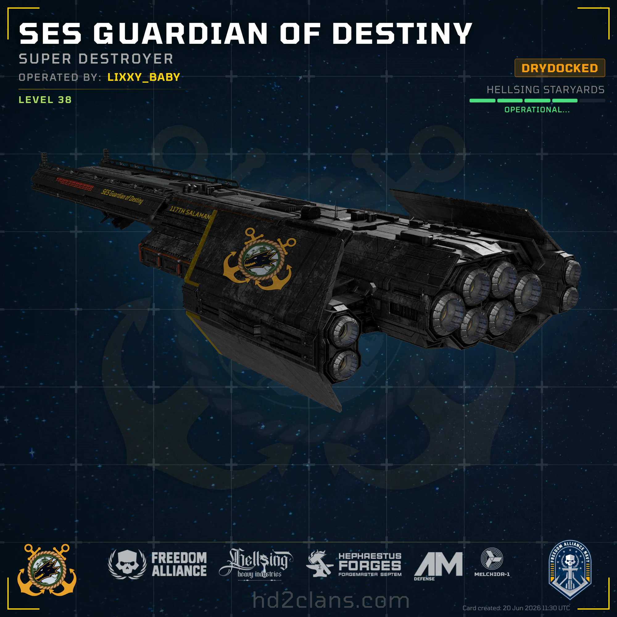 SES Guardian of Destiny