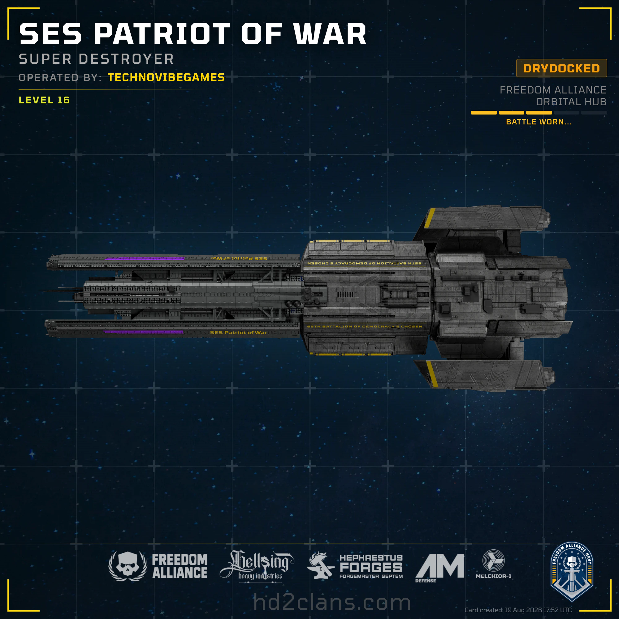 SES Patriot of War